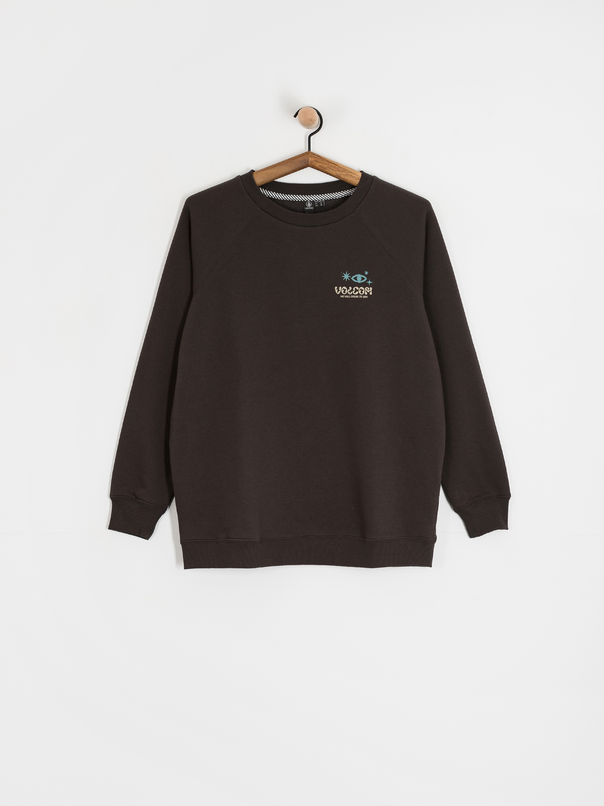 Mikina Volcom Fa F Rygalski Bf Crew Wmn (vintage black)