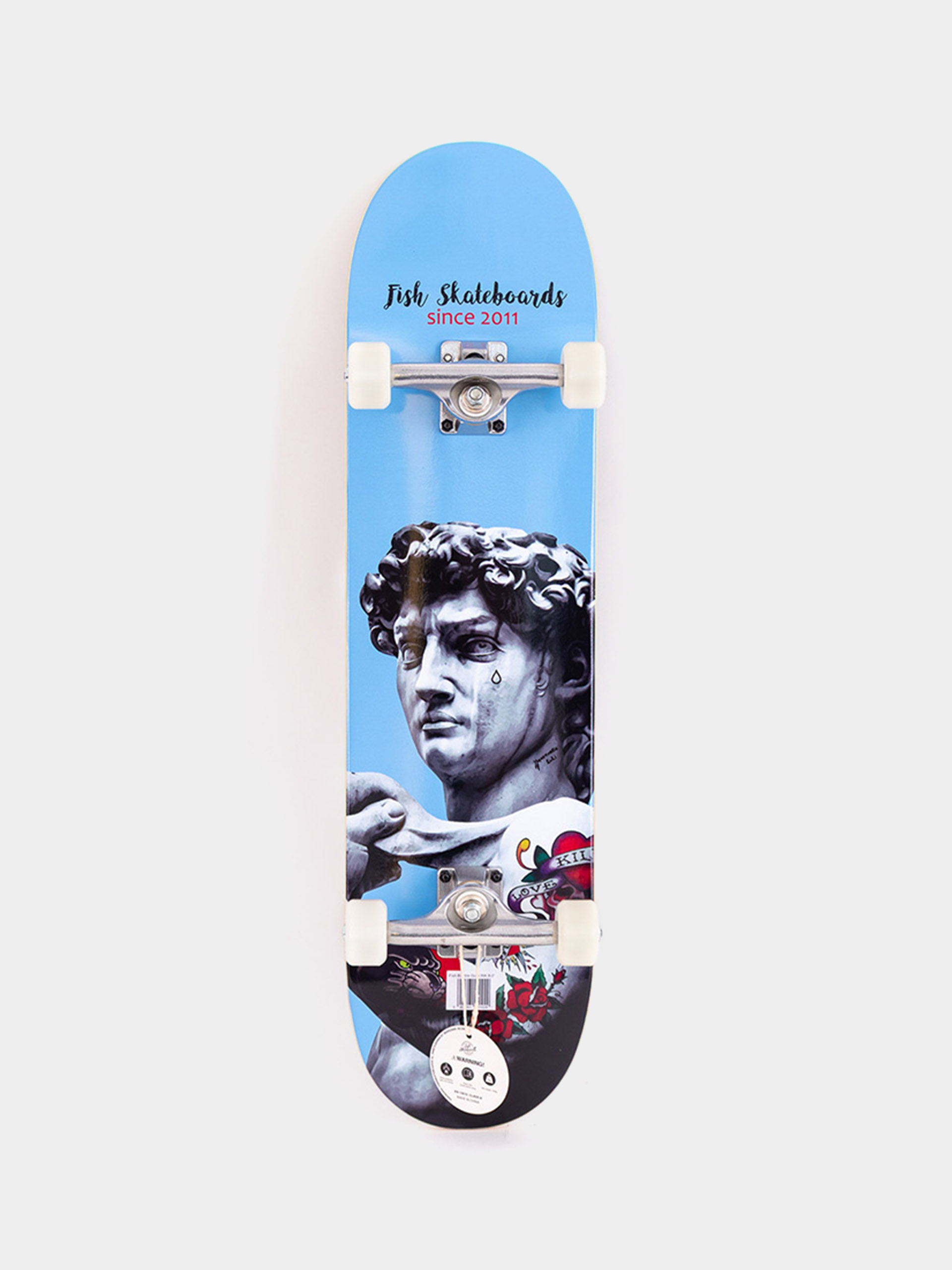 Skateboard Fish Skateboards Pro Bubble Gum Ink