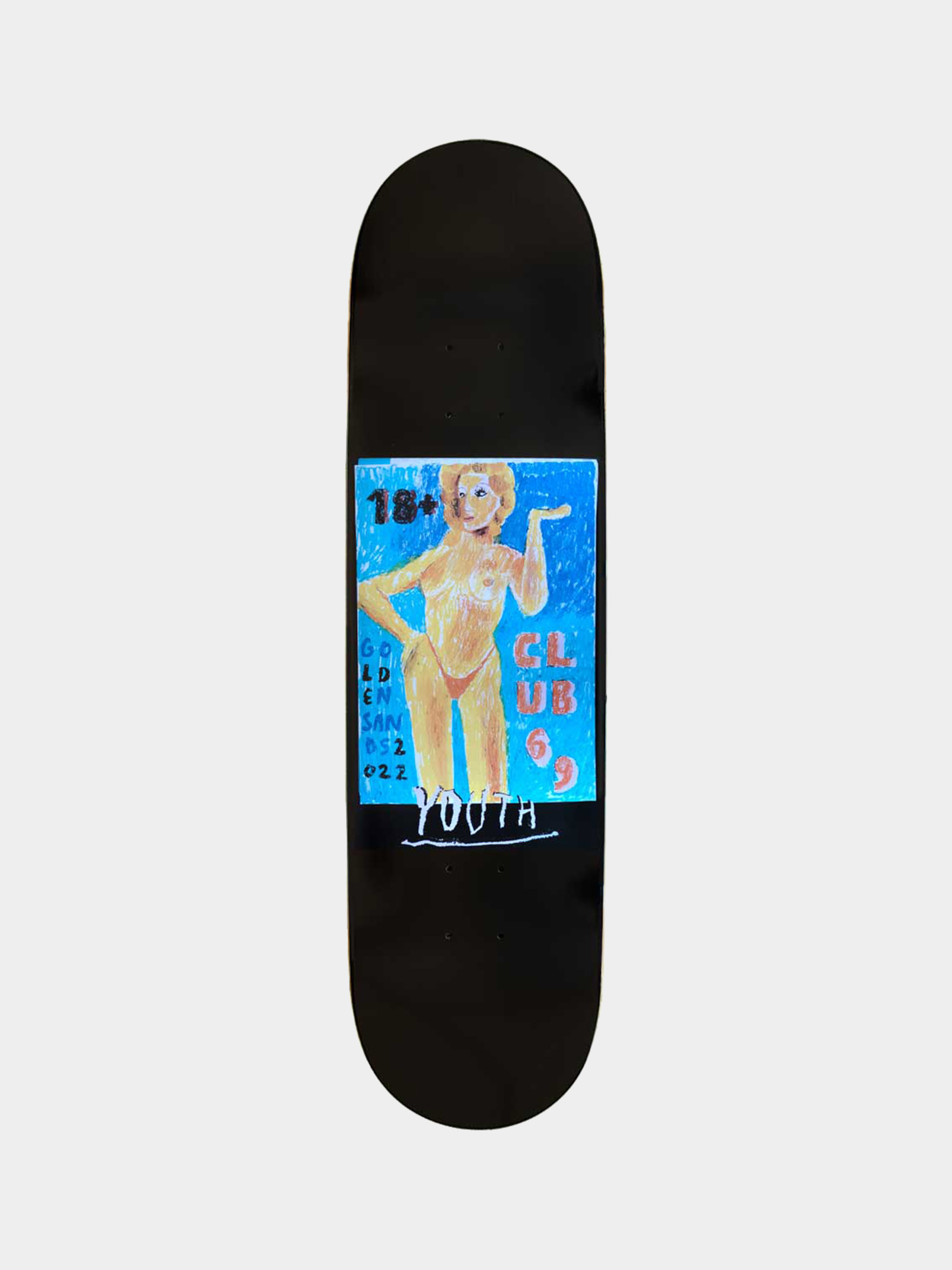 Deska Youth Skateboards Golden Sands (black)