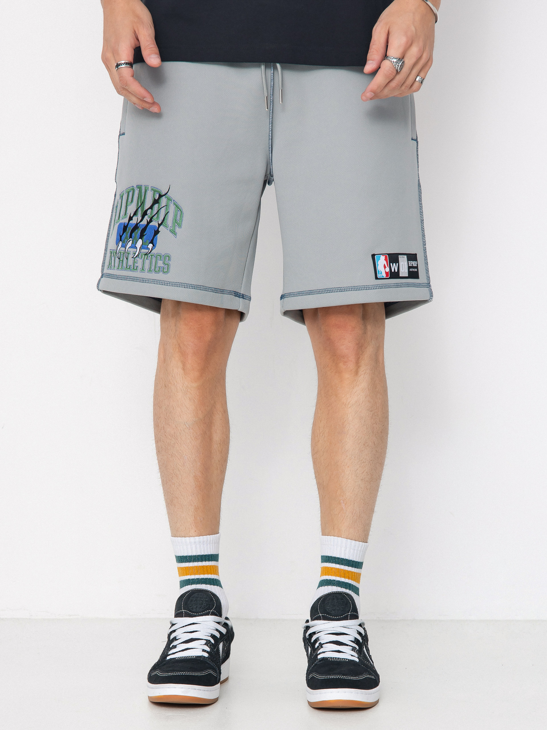 Kraťasy RipNDip Athletics Mesh (ash heather)
