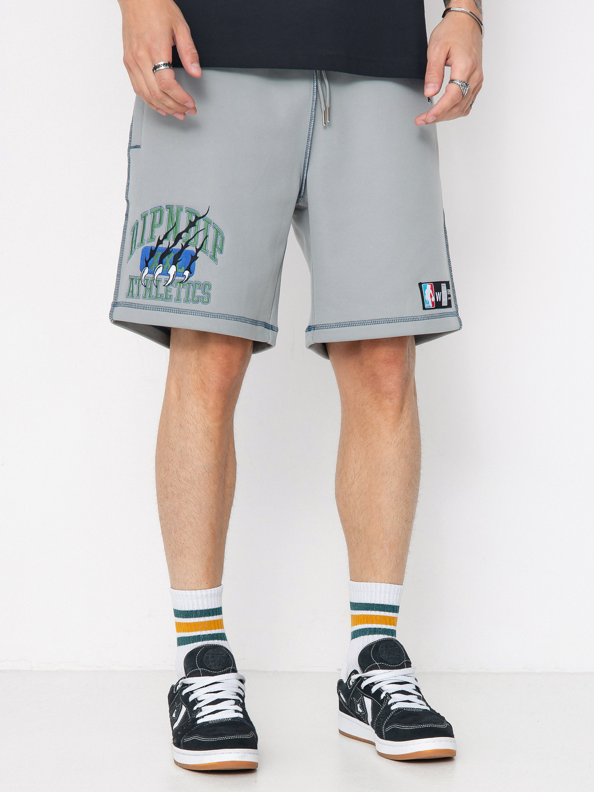 Kraťasy RipNDip Athletics Mesh (ash heather)