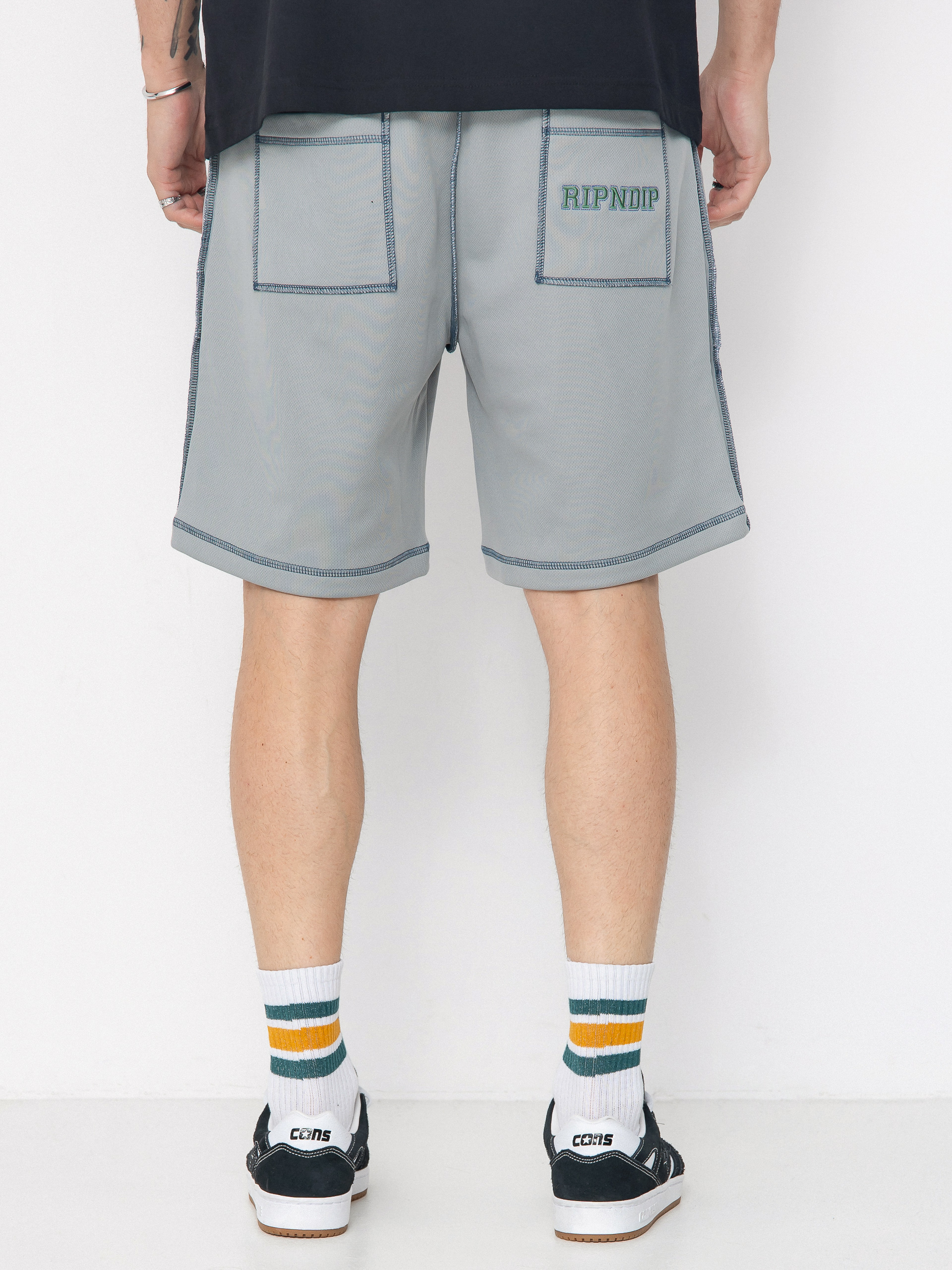 Kraťasy RipNDip Athletics Mesh (ash heather)