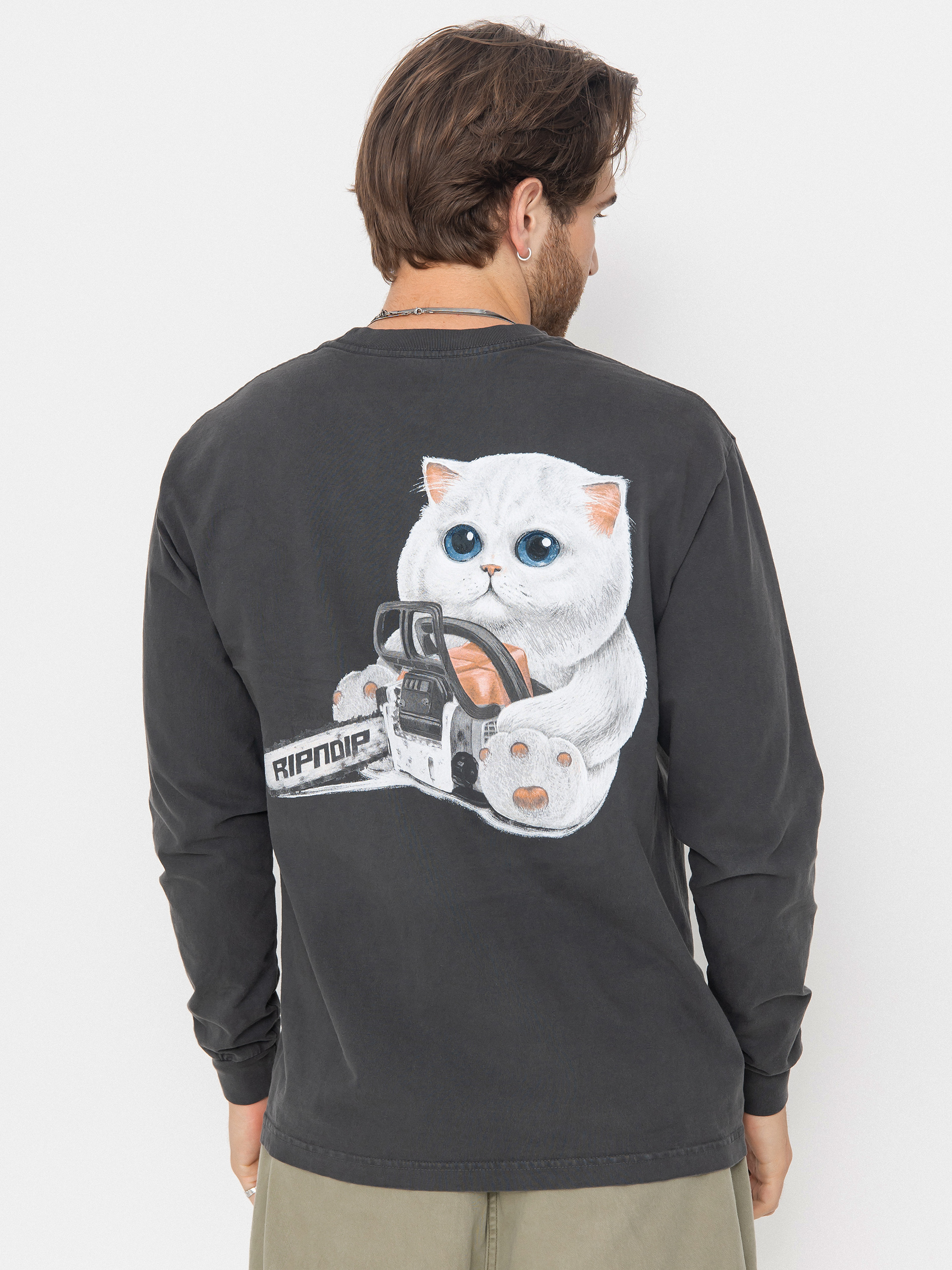 Triko RipNDip Find Out (charcoal)