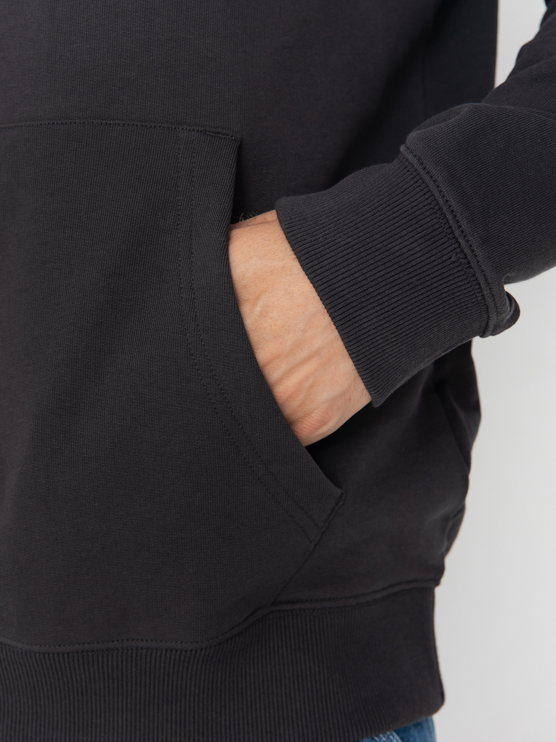 Mikina s kapucí Element Ambition HD (off black)