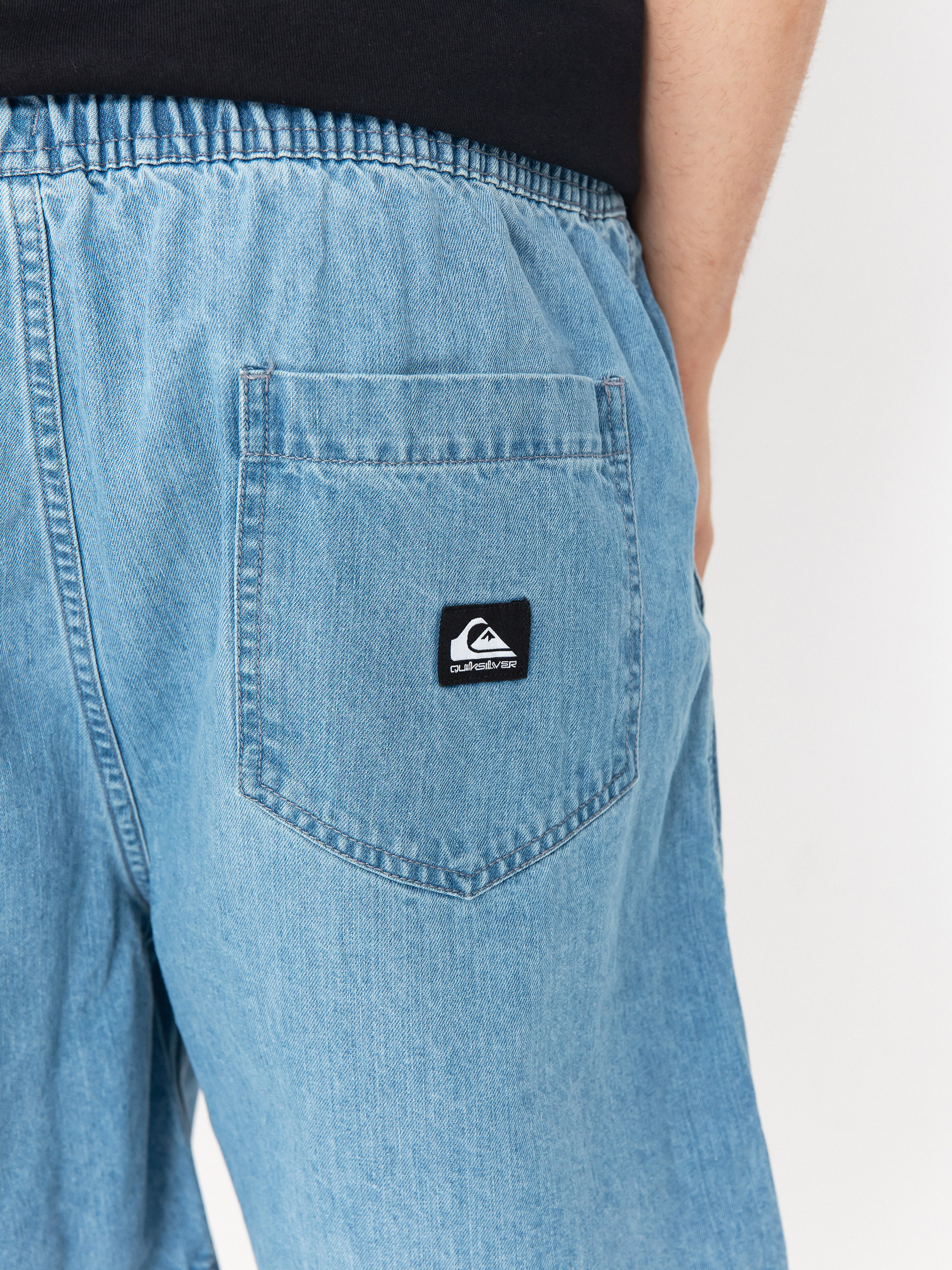 Kraťasy Quiksilver Taxer Denim (2001 stone wash)