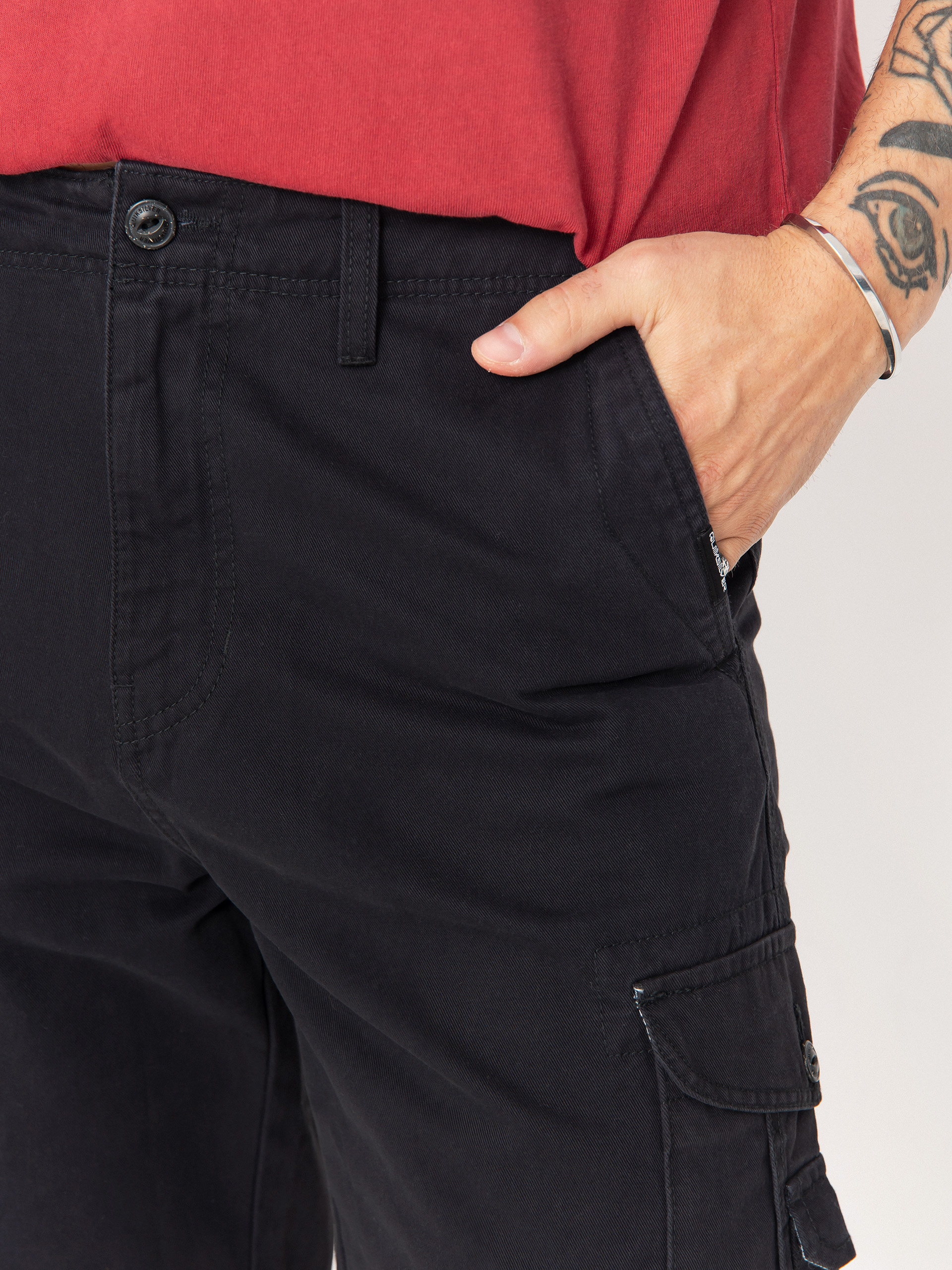 Kraťasy Quiksilver Crucial Battle Cargo (black)