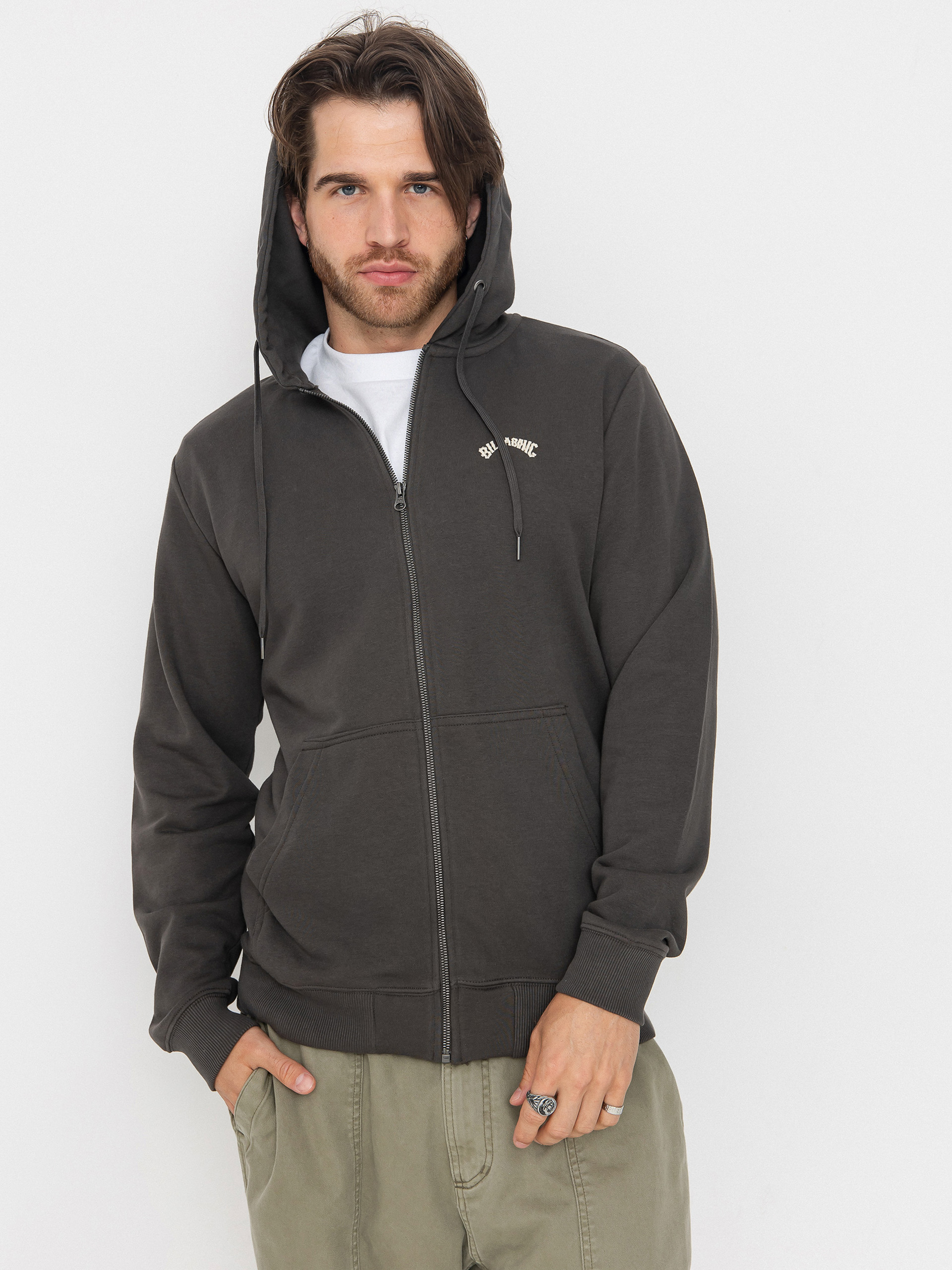 Mikina s kapucí Billabong Arch ZHD (raven)