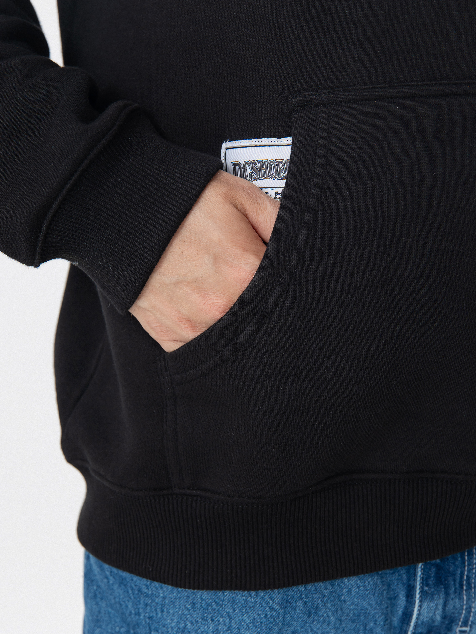 Mikina s kapucí DC Bullpen HD (black)