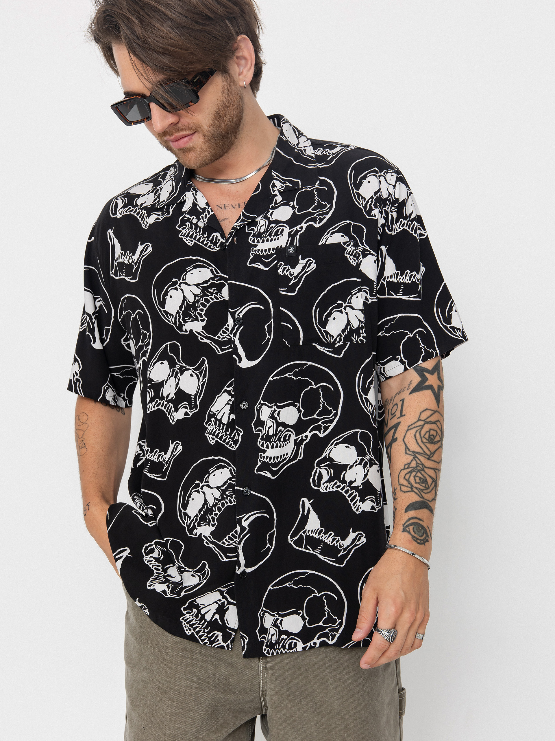 Košile DC Fracture Ss Button Up