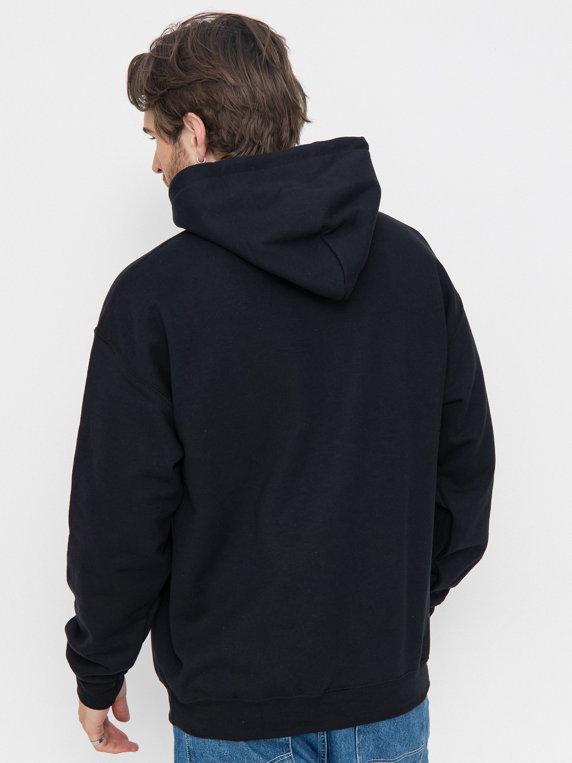 Mikina s kapucí April Skateboards Stars ZHD (brown)