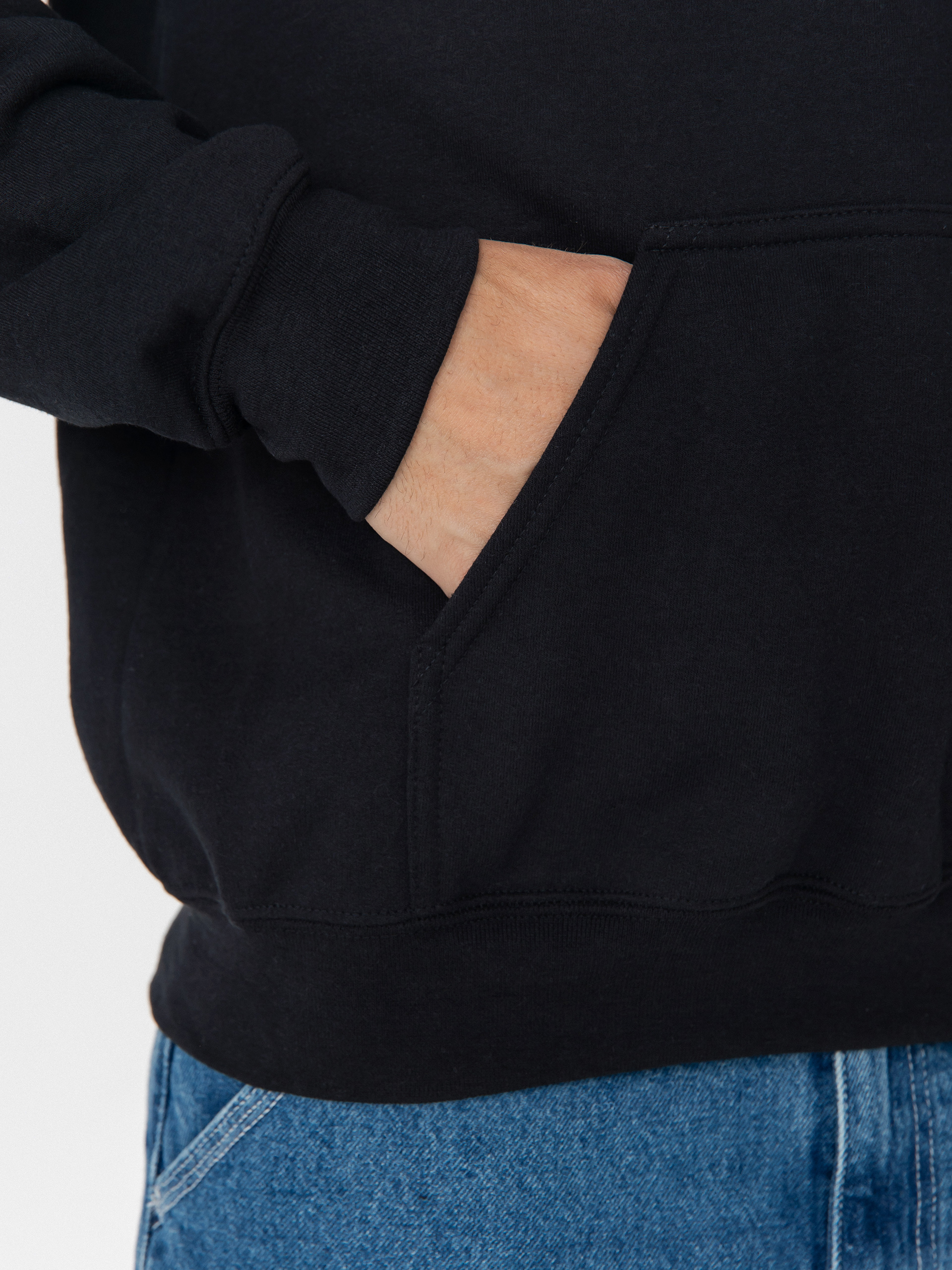 Mikina s kapucí April Skateboards Stars ZHD (brown)