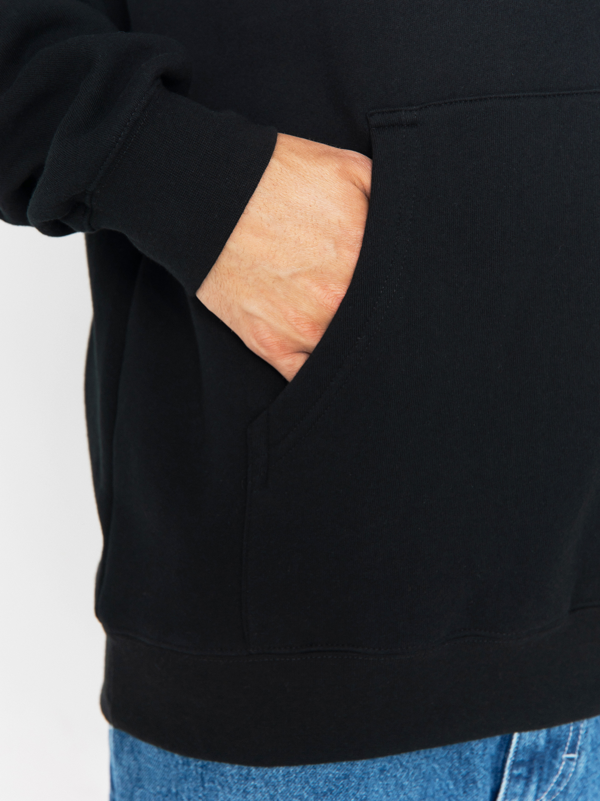 Mikina s kapucí April Skateboards Pendant HD (vintage black)