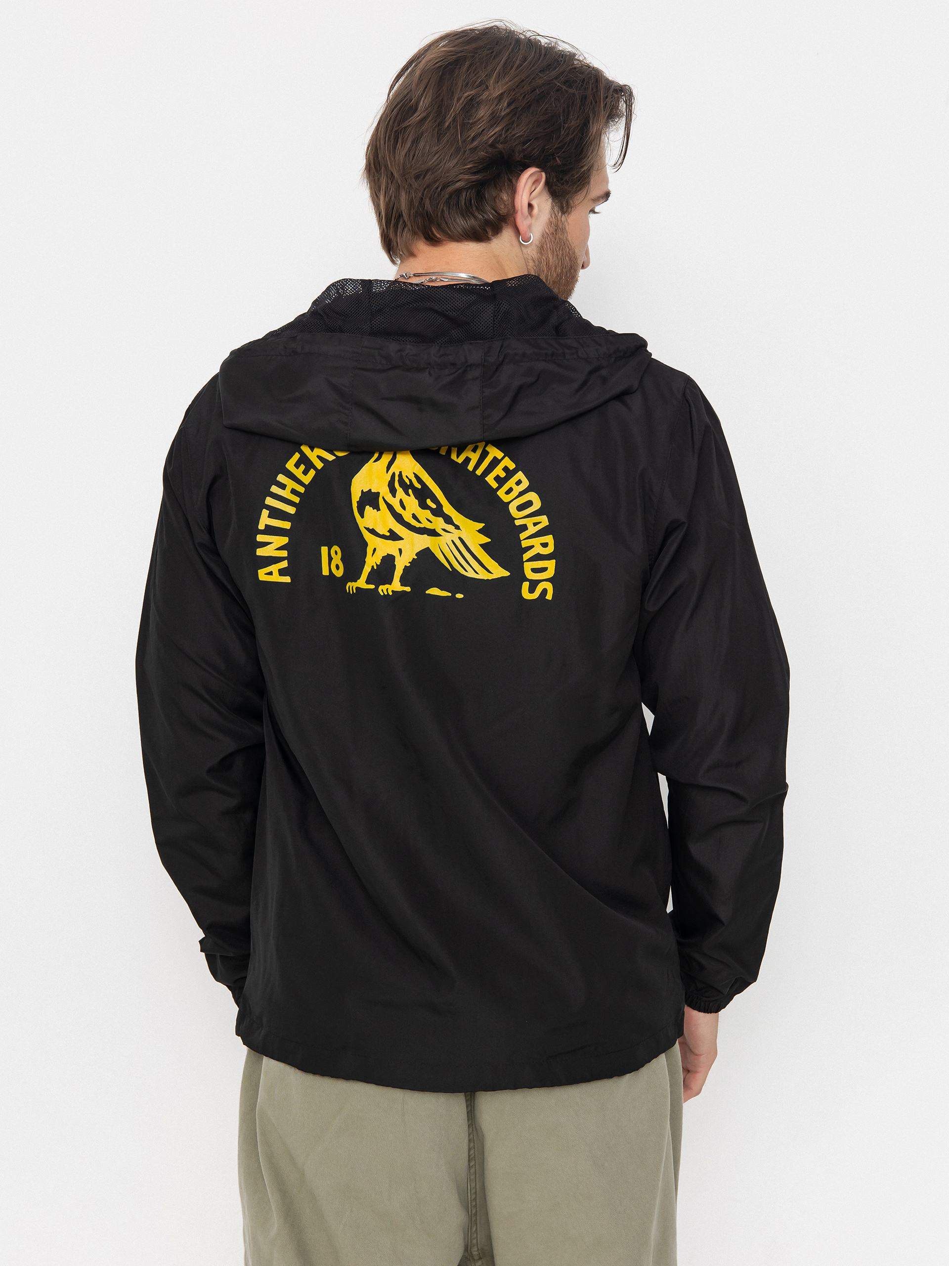 Bunda Antihero Rock Dove (black w/yellow prints)