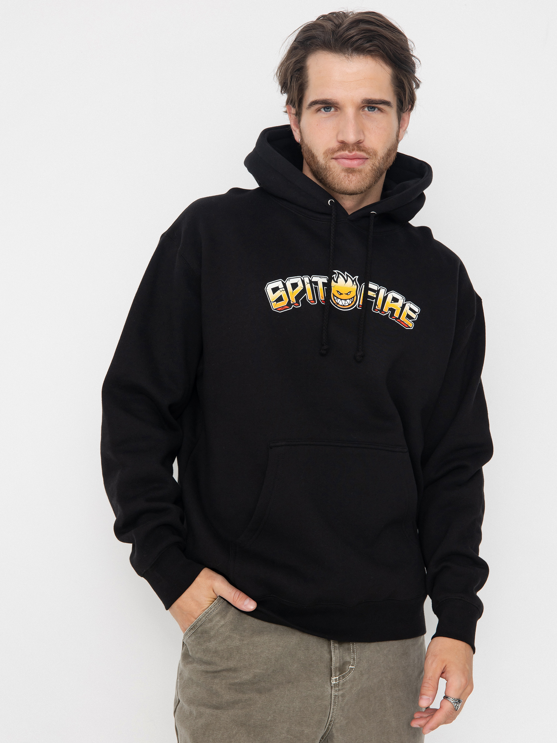 Mikina s kapucí Spitfire Heatwave HD (black)
