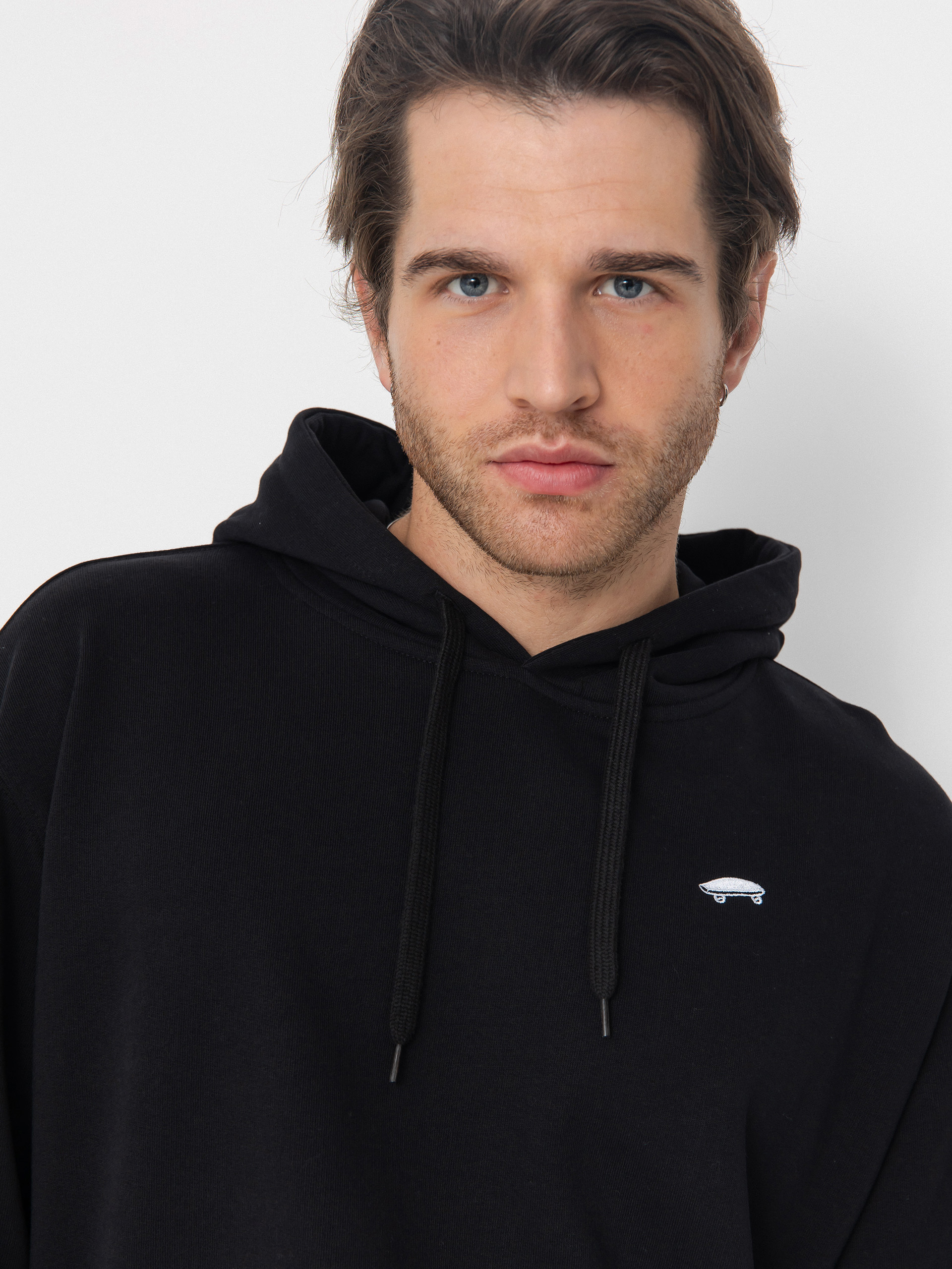 Mikina s kapucí Vans Salton Loose Ft HD (black)