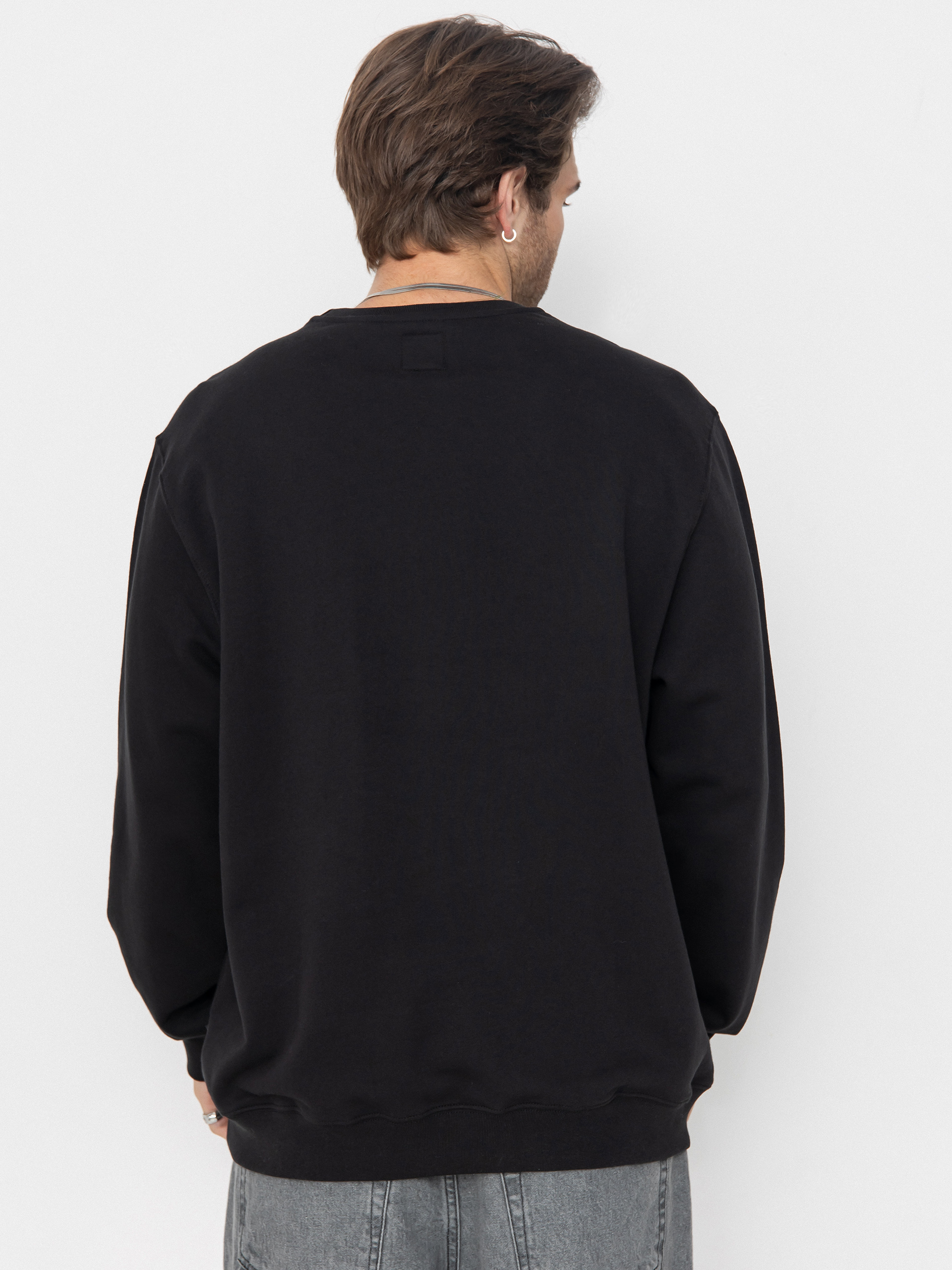 Mikina s kapucí Vans Vans Classic III Crew (black)