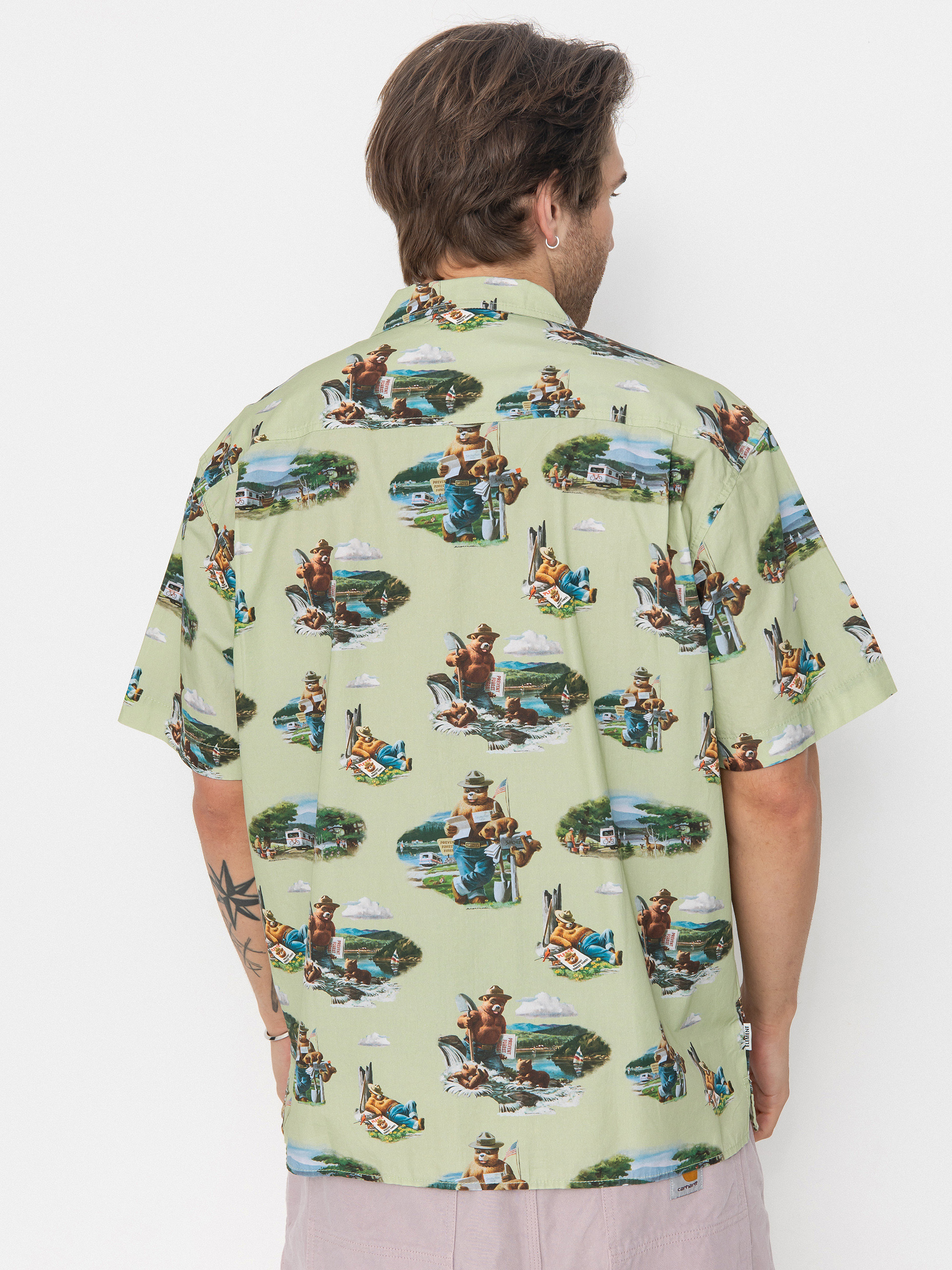 Košile Element Sbxe Camp (oyster gray)