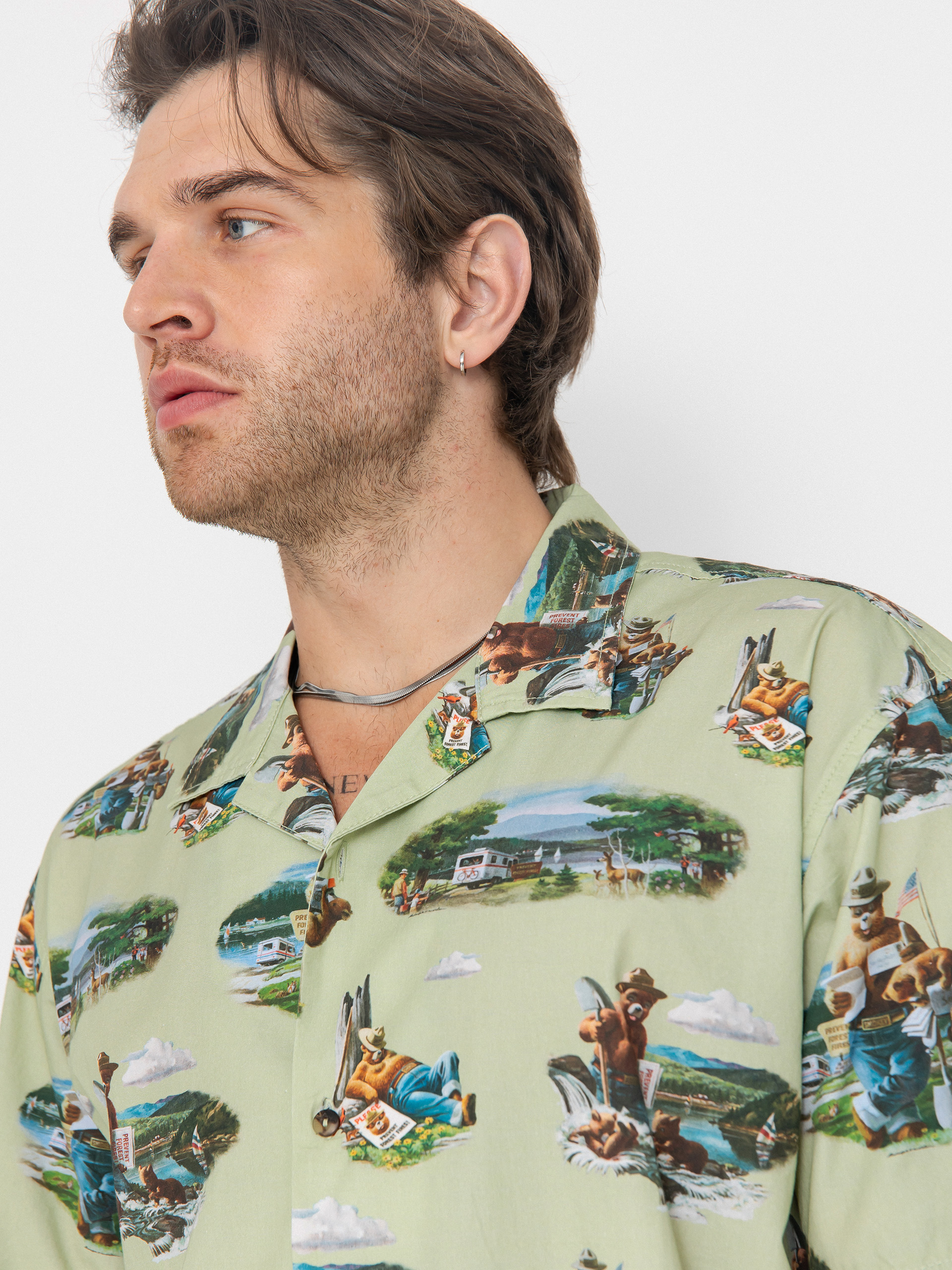 Košile Element Sbxe Camp (oyster gray)