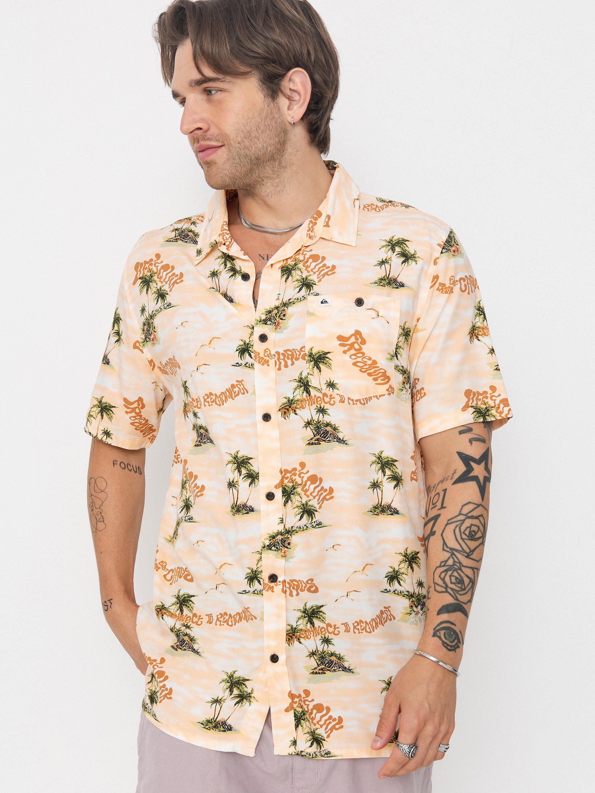 Kou0161ile Quiksilver Safe Paradise (peach parfait naturama)