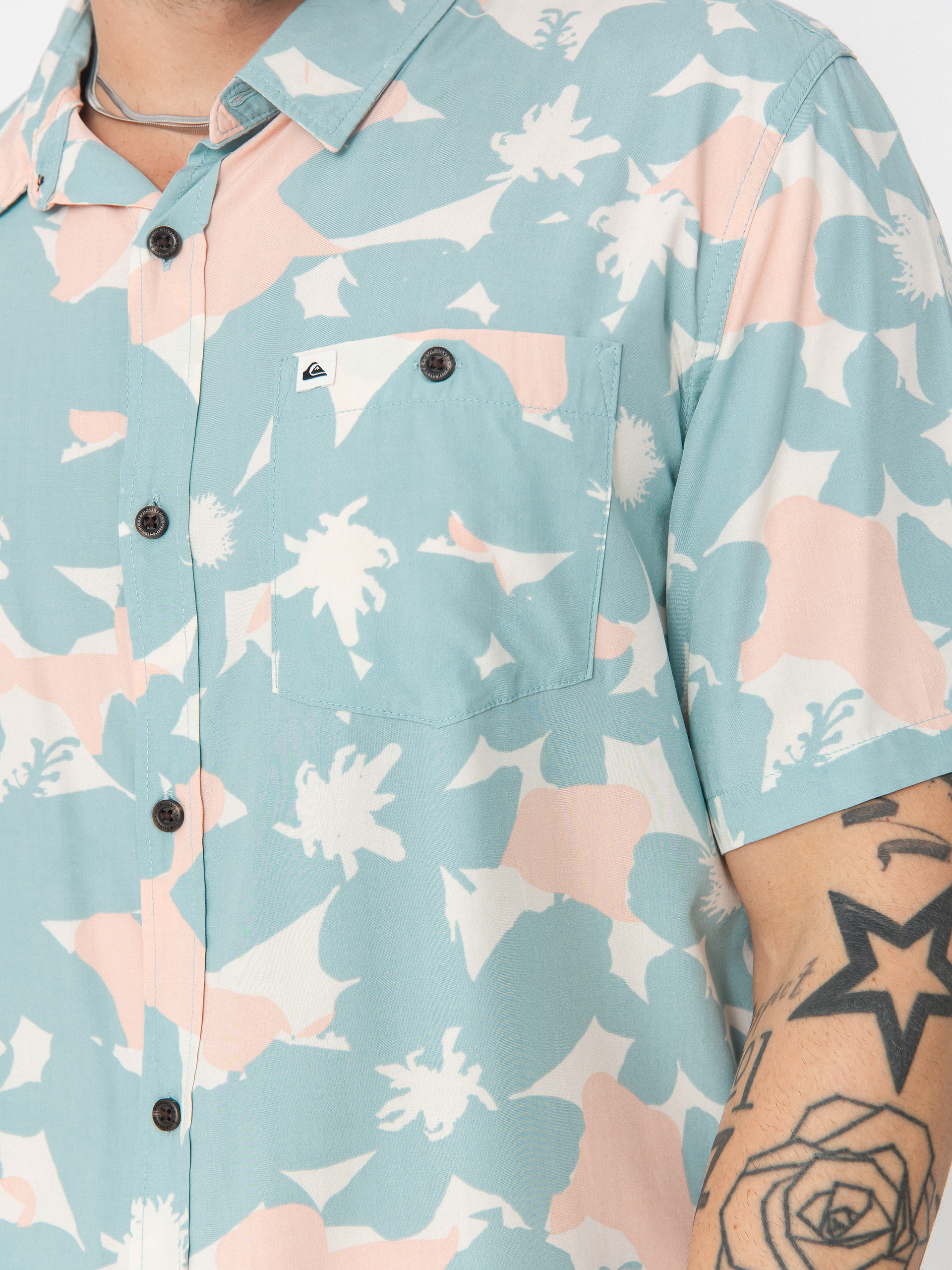 Košile Quiksilver Safe Paradise (aquifer handtman)