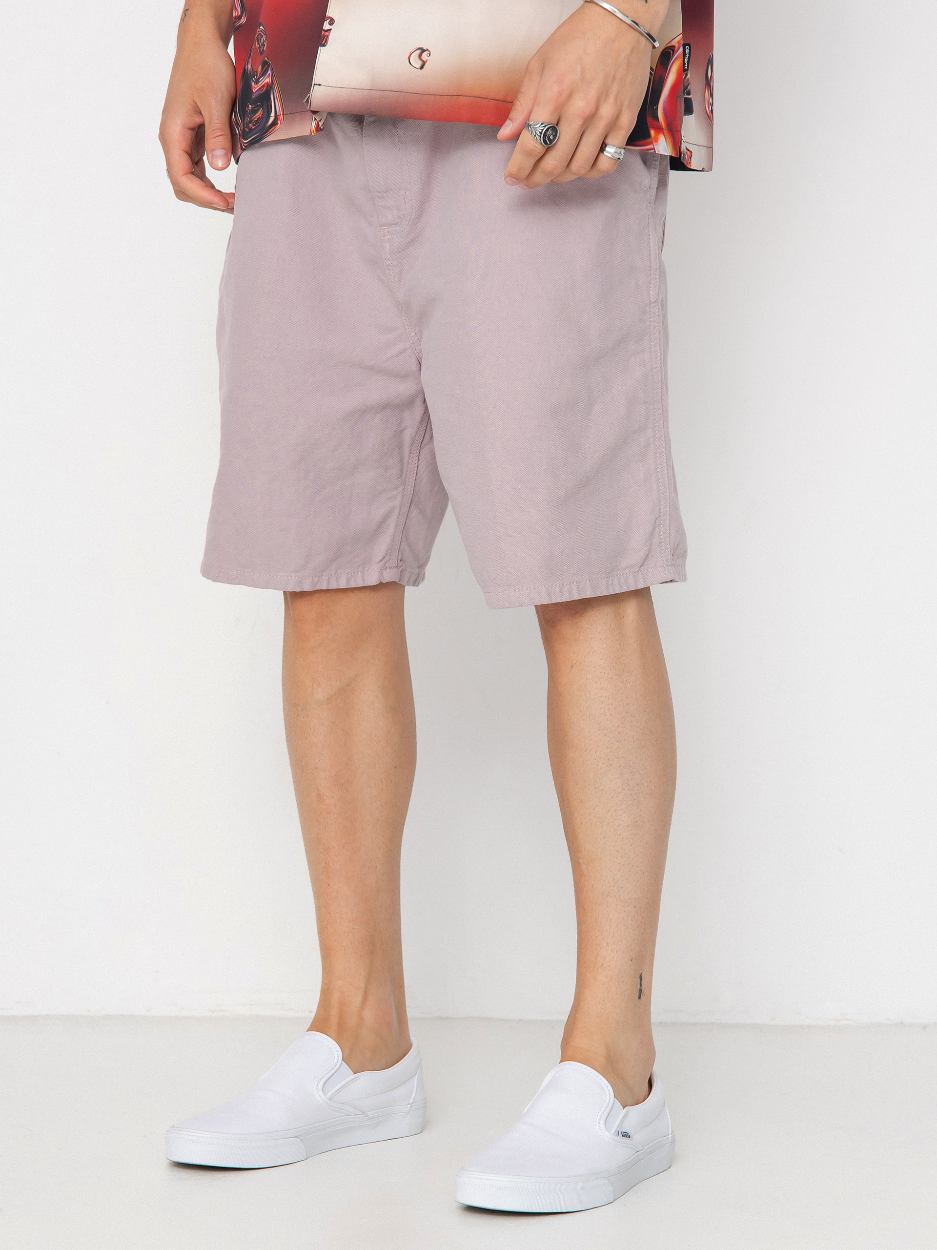 Krau0165asy Carhartt WIP Walter Single Knee (pink fog/garment dyed)