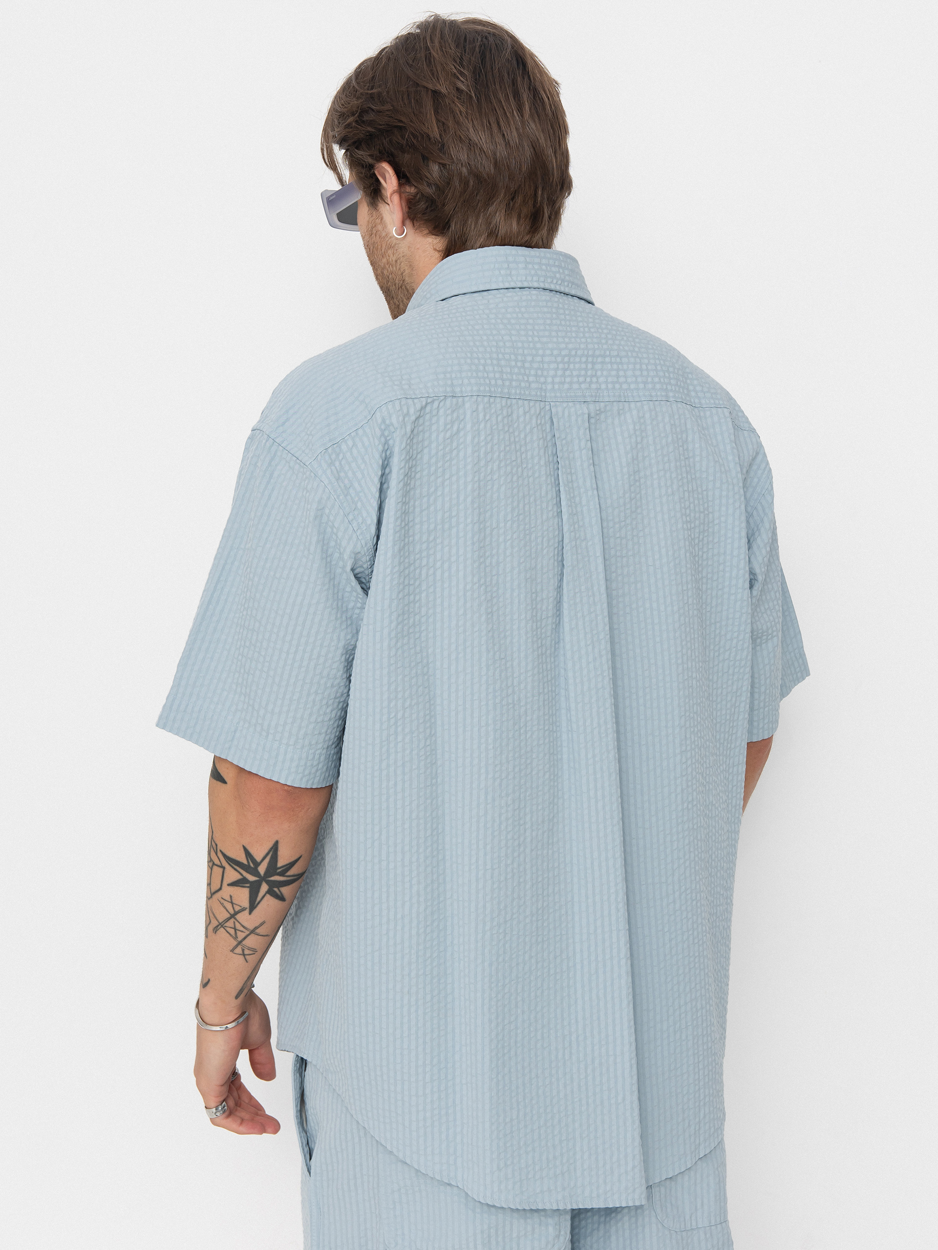 Košile Carhartt WIP Toland (toland stripe/blue fog)