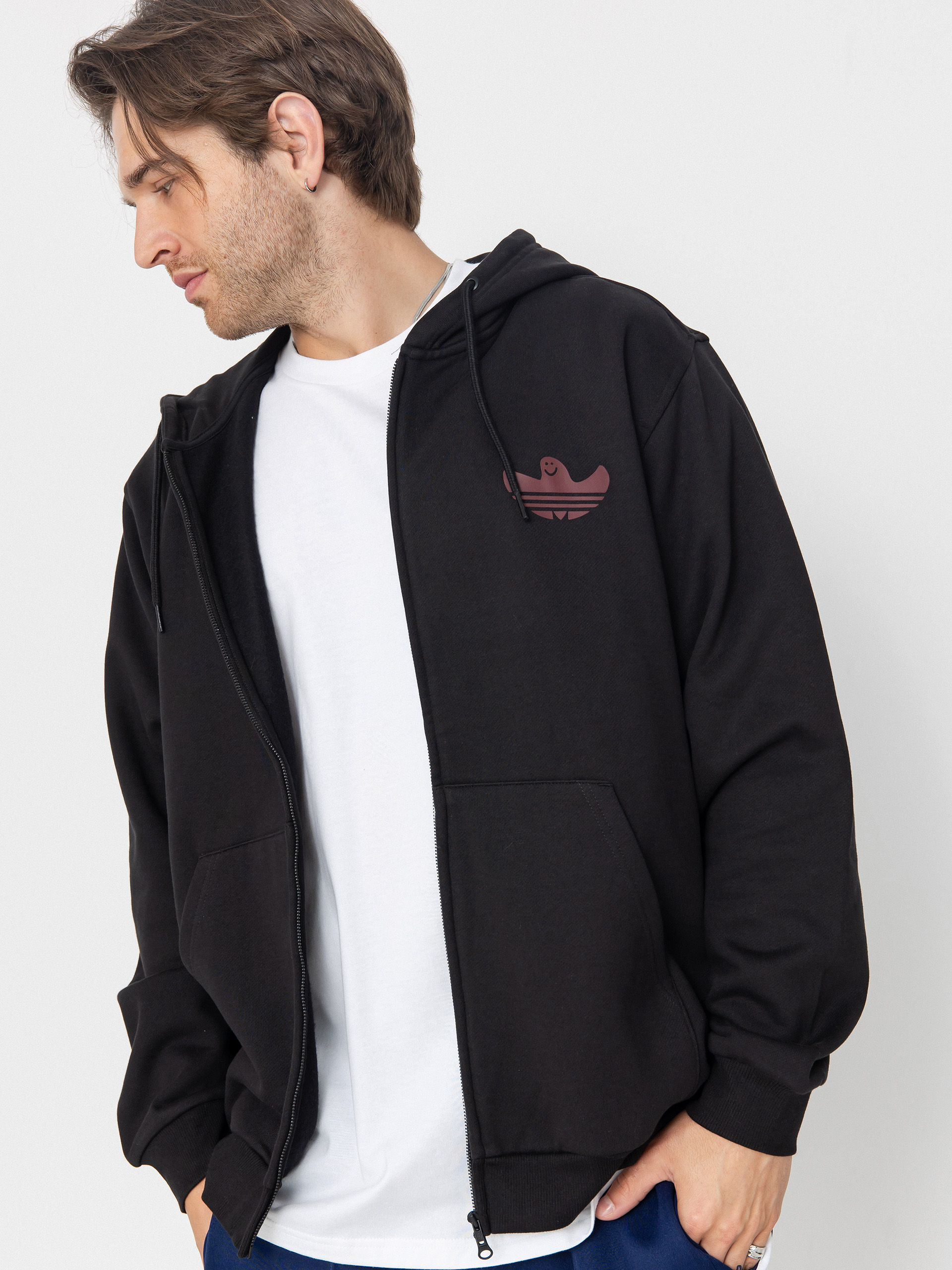 Mikina s kapucí adidas Shmoo G HD (black/shared)