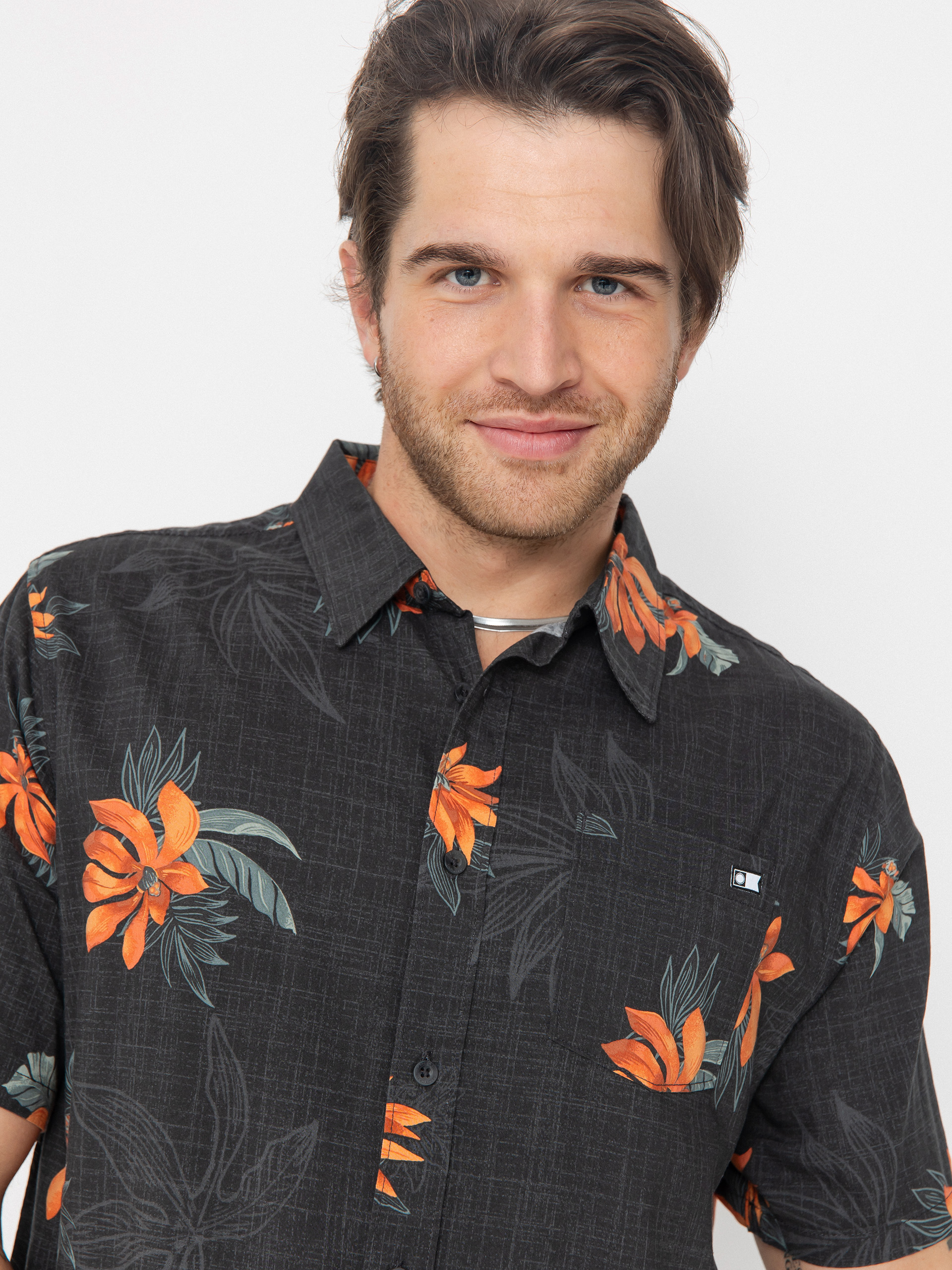 Košile Salty Crew Bloomin (black)