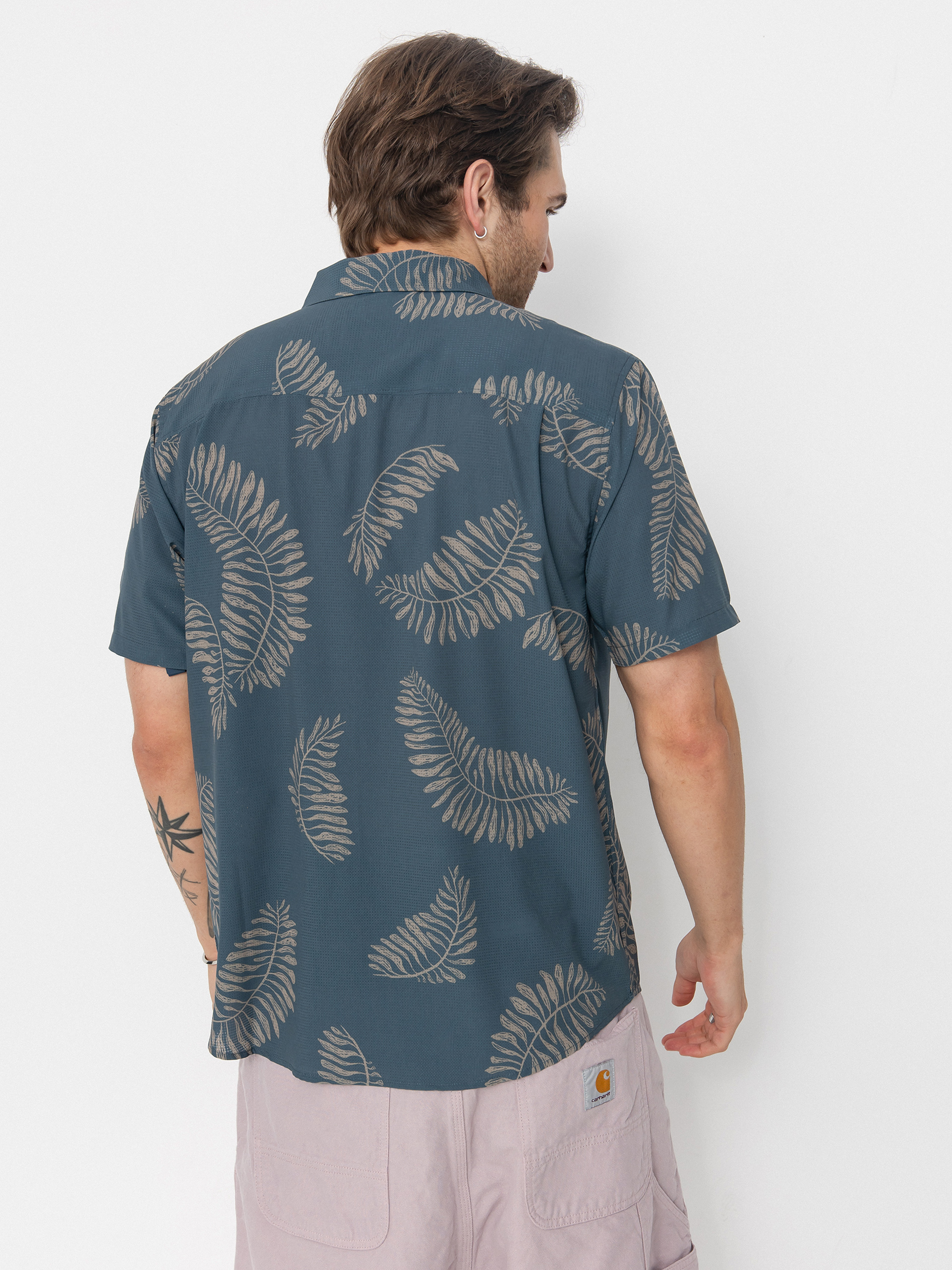 Košile Salty Crew Stringer Perf Tech (bluefin)