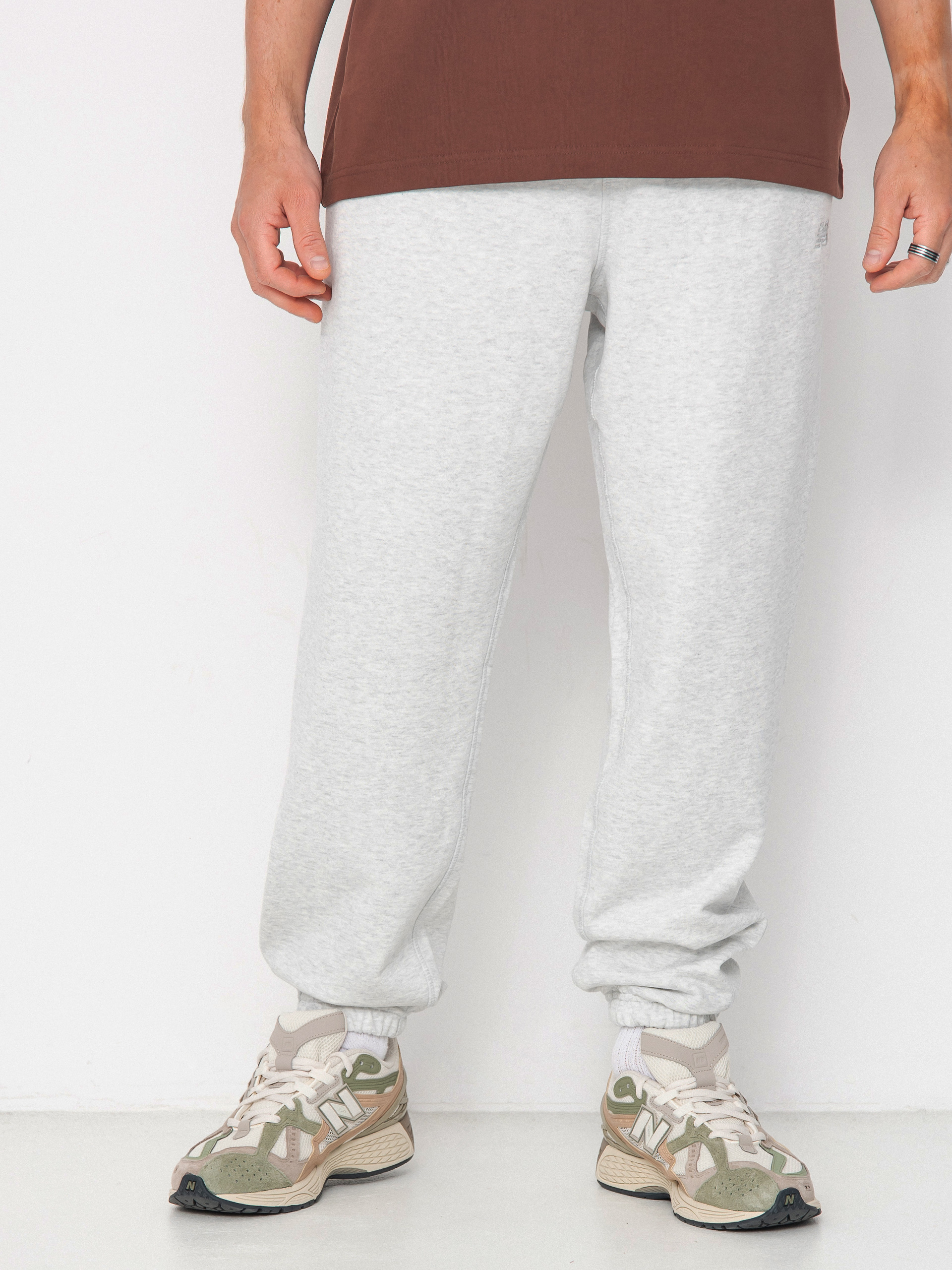 Kalhoty New Balance Athletics Jogger (grey)