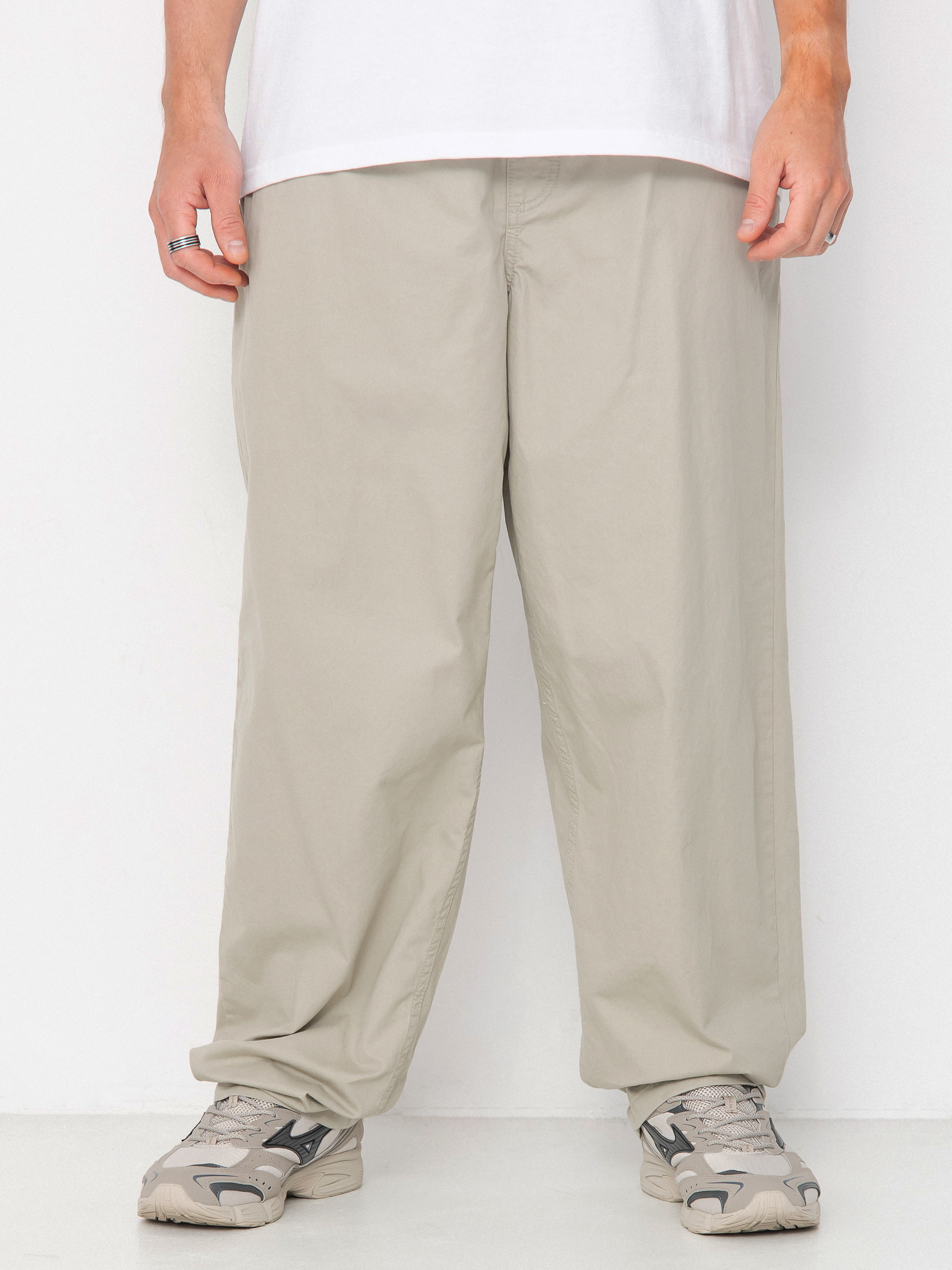 Kalhoty Vans Range Baggy Tapered Elastic Waist (london fog)