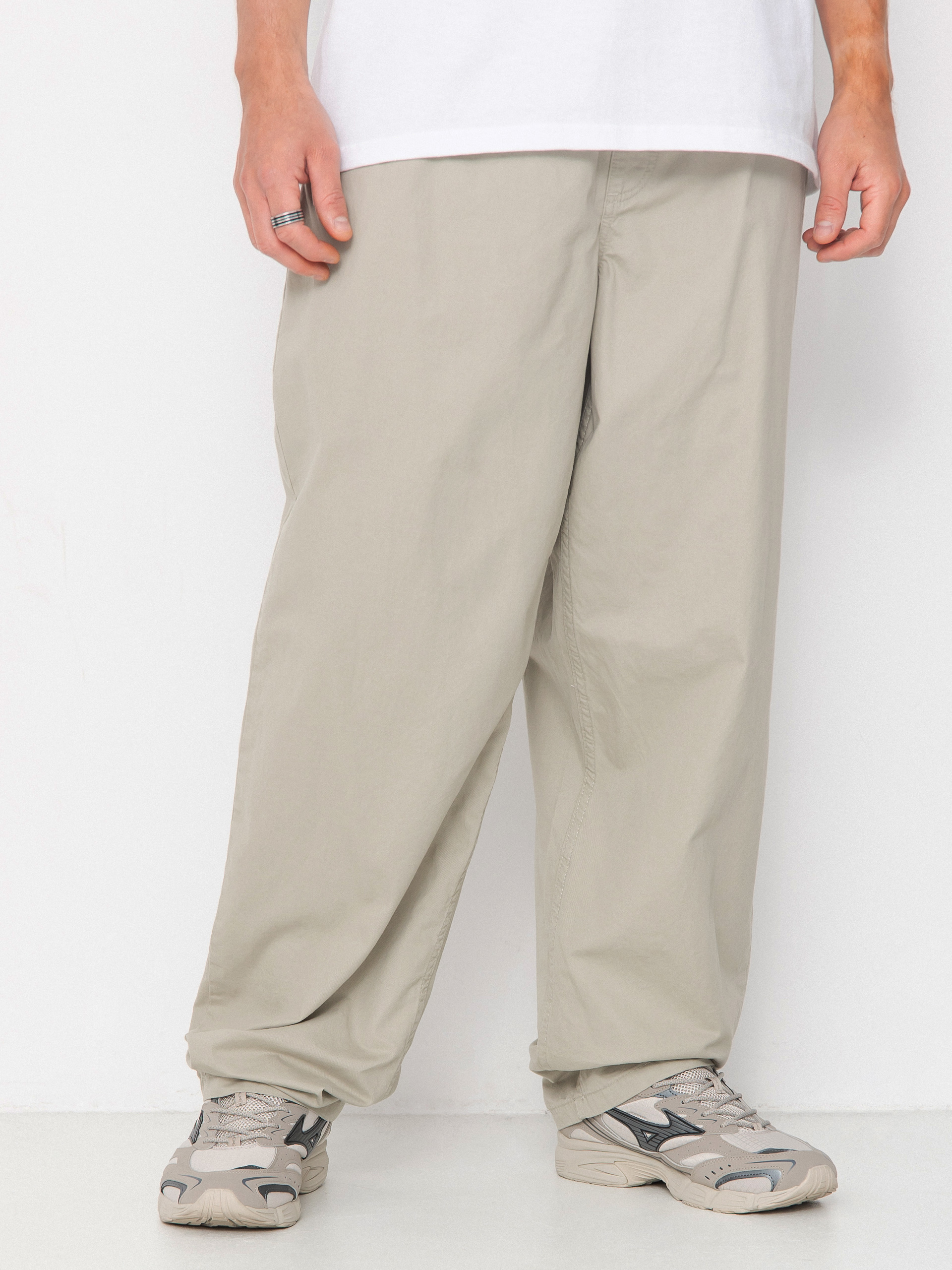 Kalhoty Vans Range Baggy Tapered Elastic Waist (london fog)