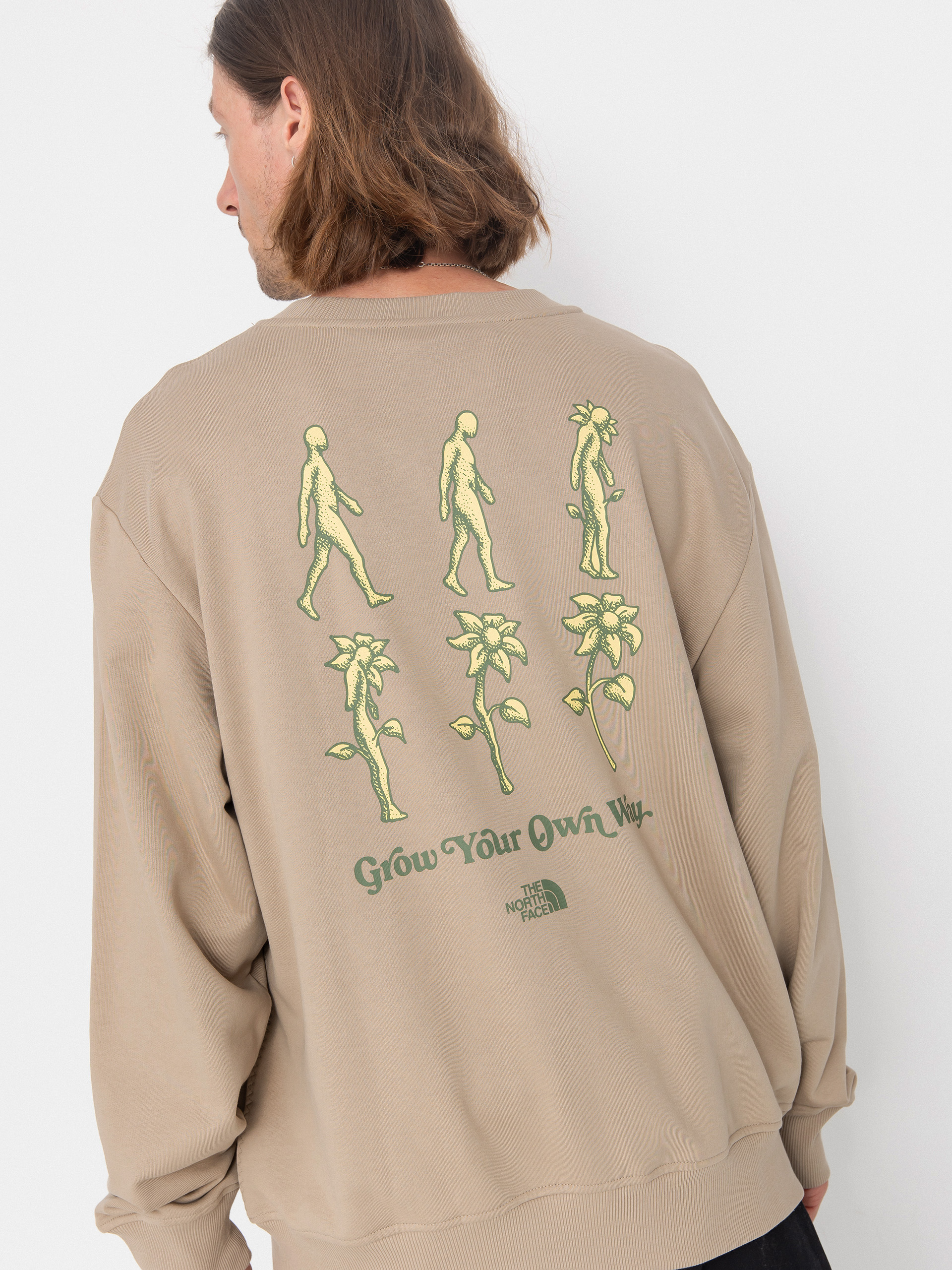 Mikina The North Face Connect Relaxed Graphic Crew