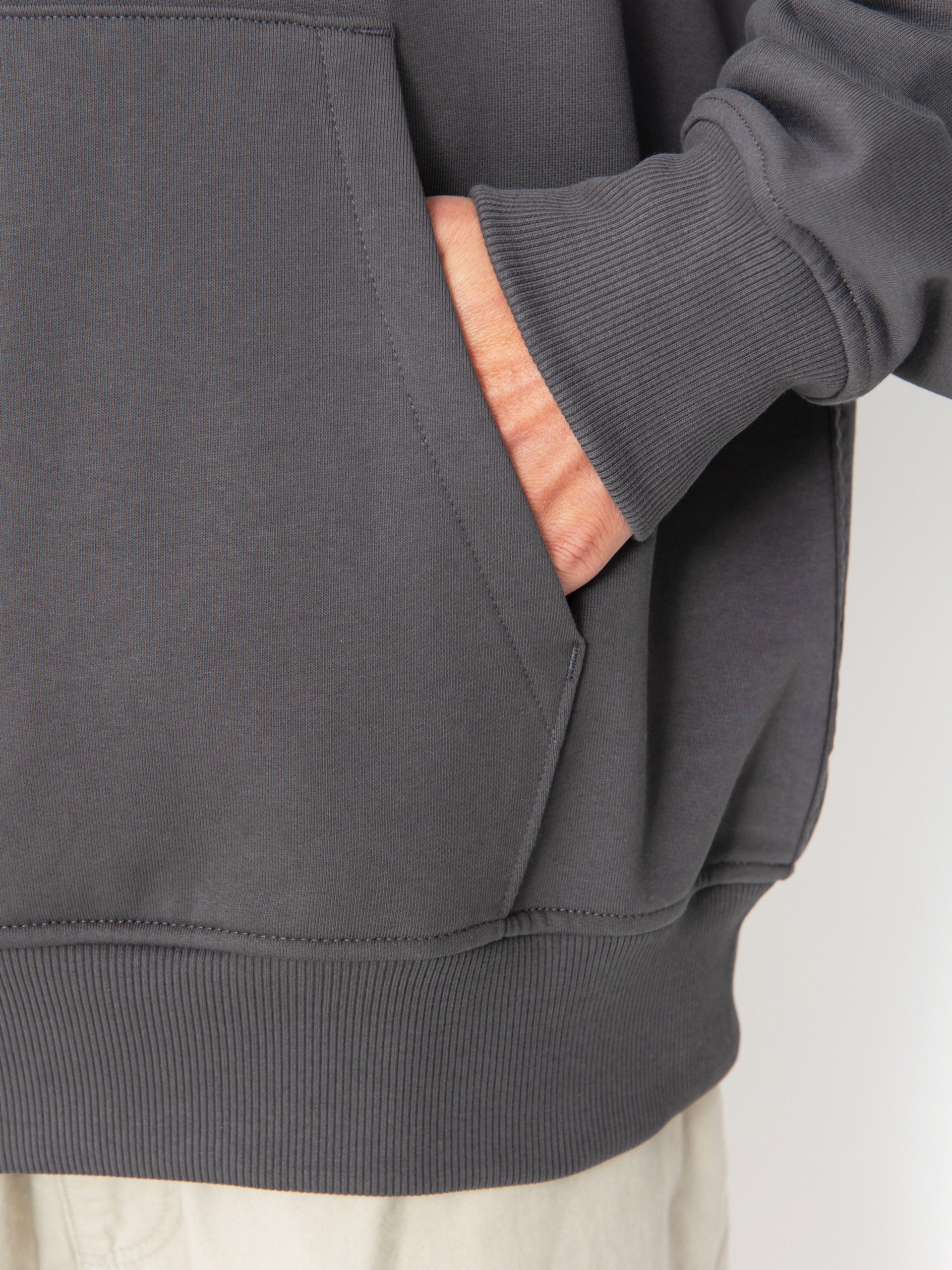 Mikina s kapucí The North Face Connect Relaxed Graphic HD (anthracite grey)