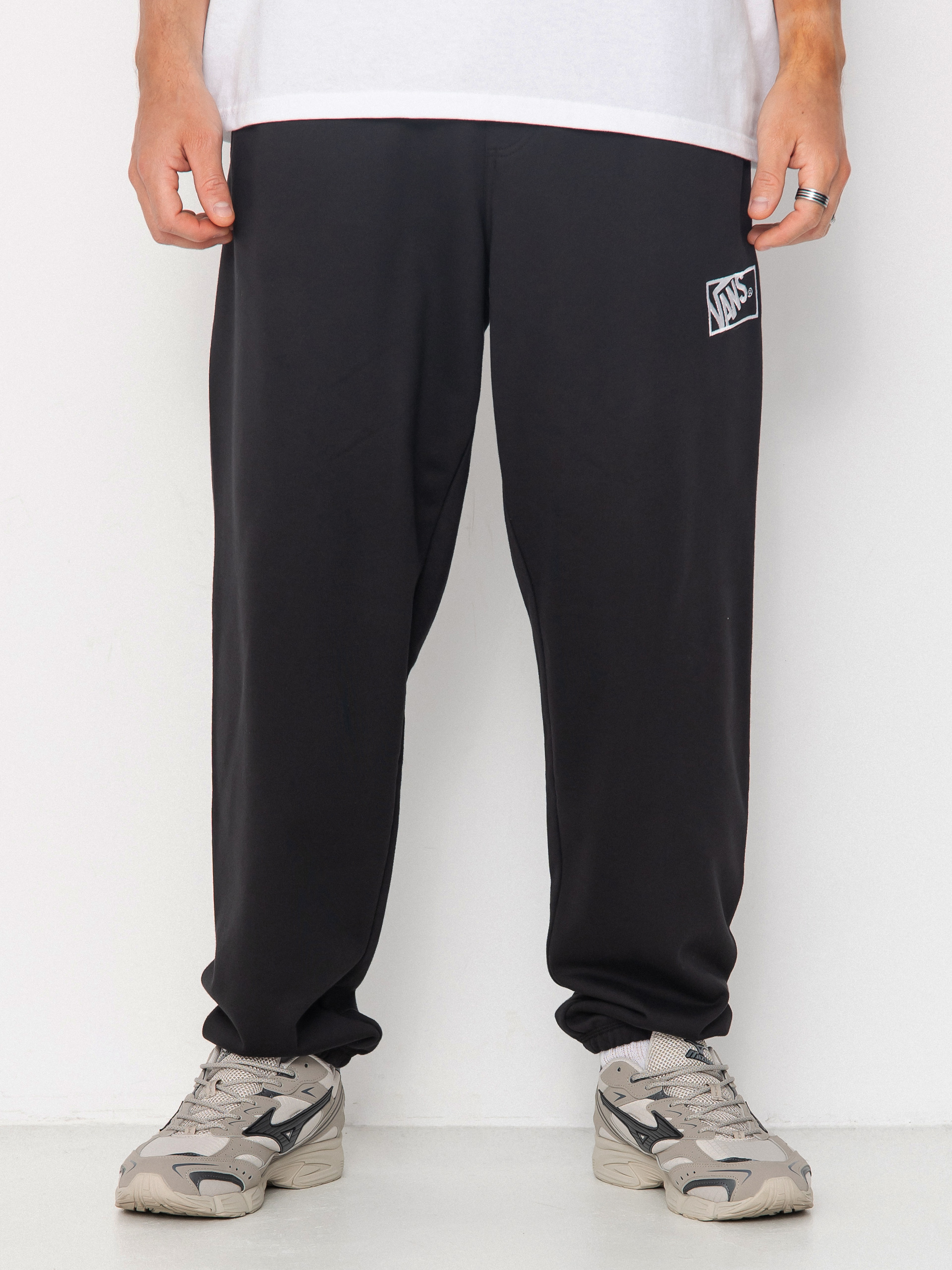 Kalhoty Vans Blocked Box Loose Sweatpant Ft (black)