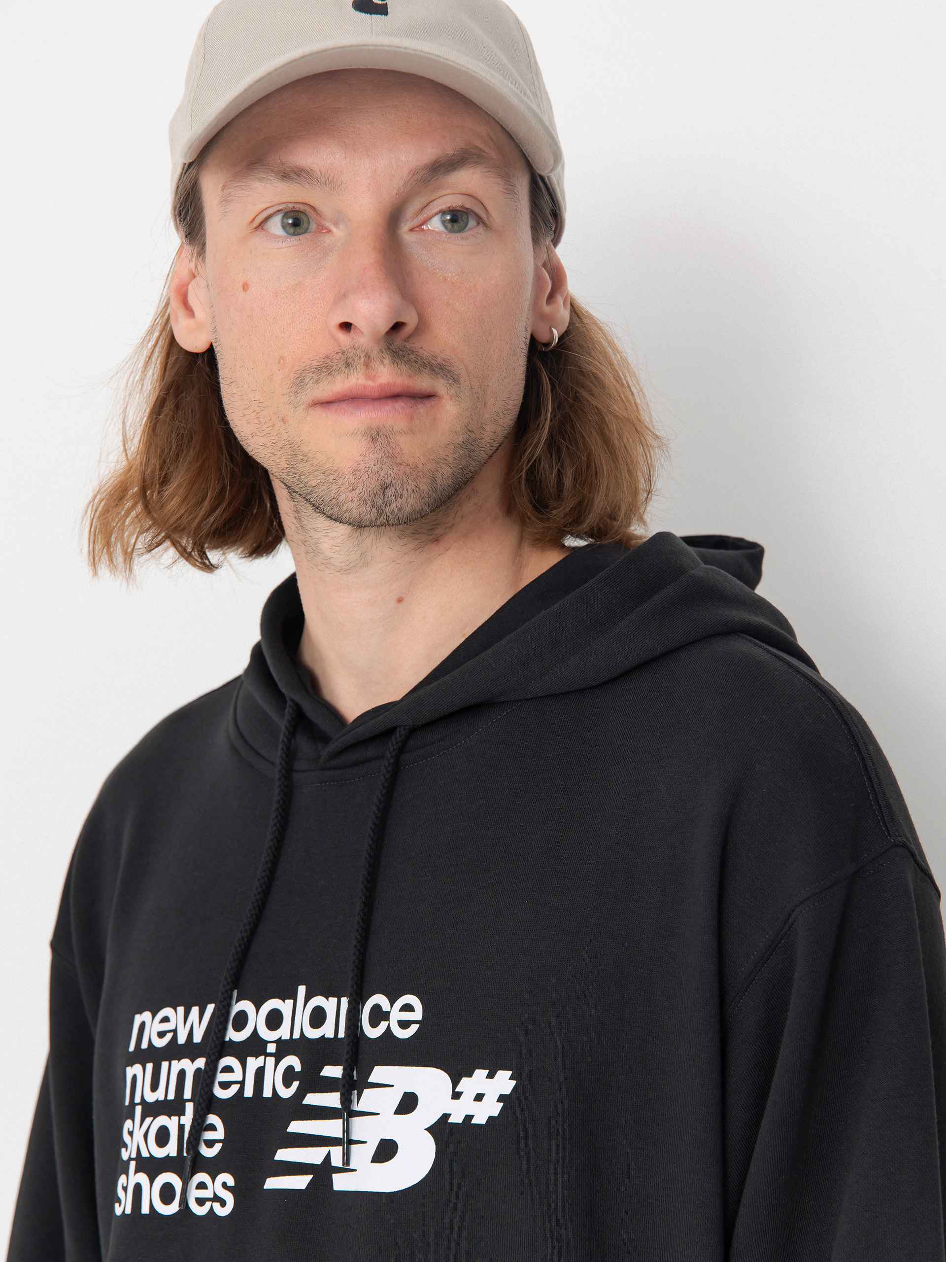 Mikina s kapucí New Balance Numeric HD (black)