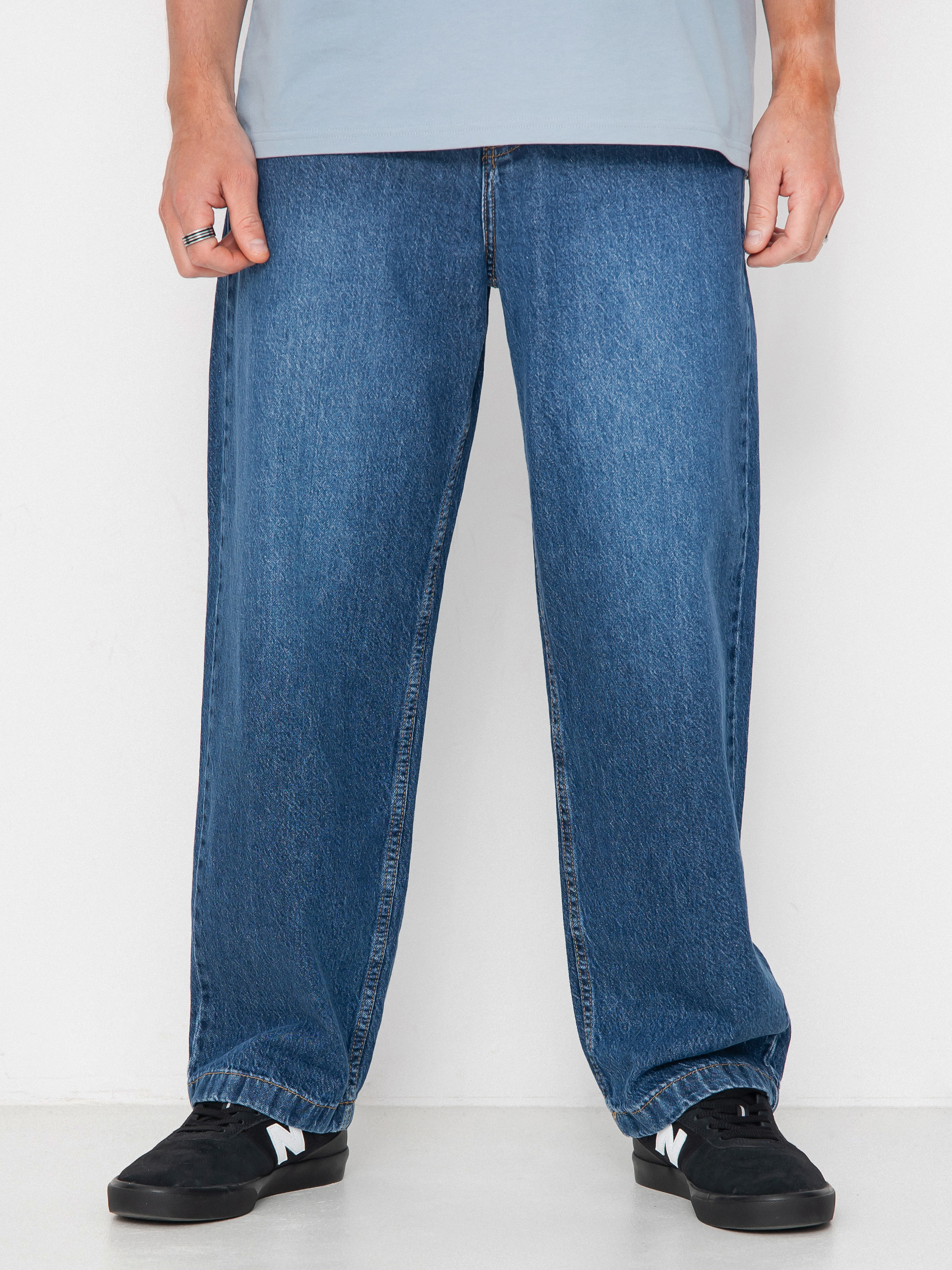 Kalhoty DC Worker Baggy Denim Rsi (stone indigo)