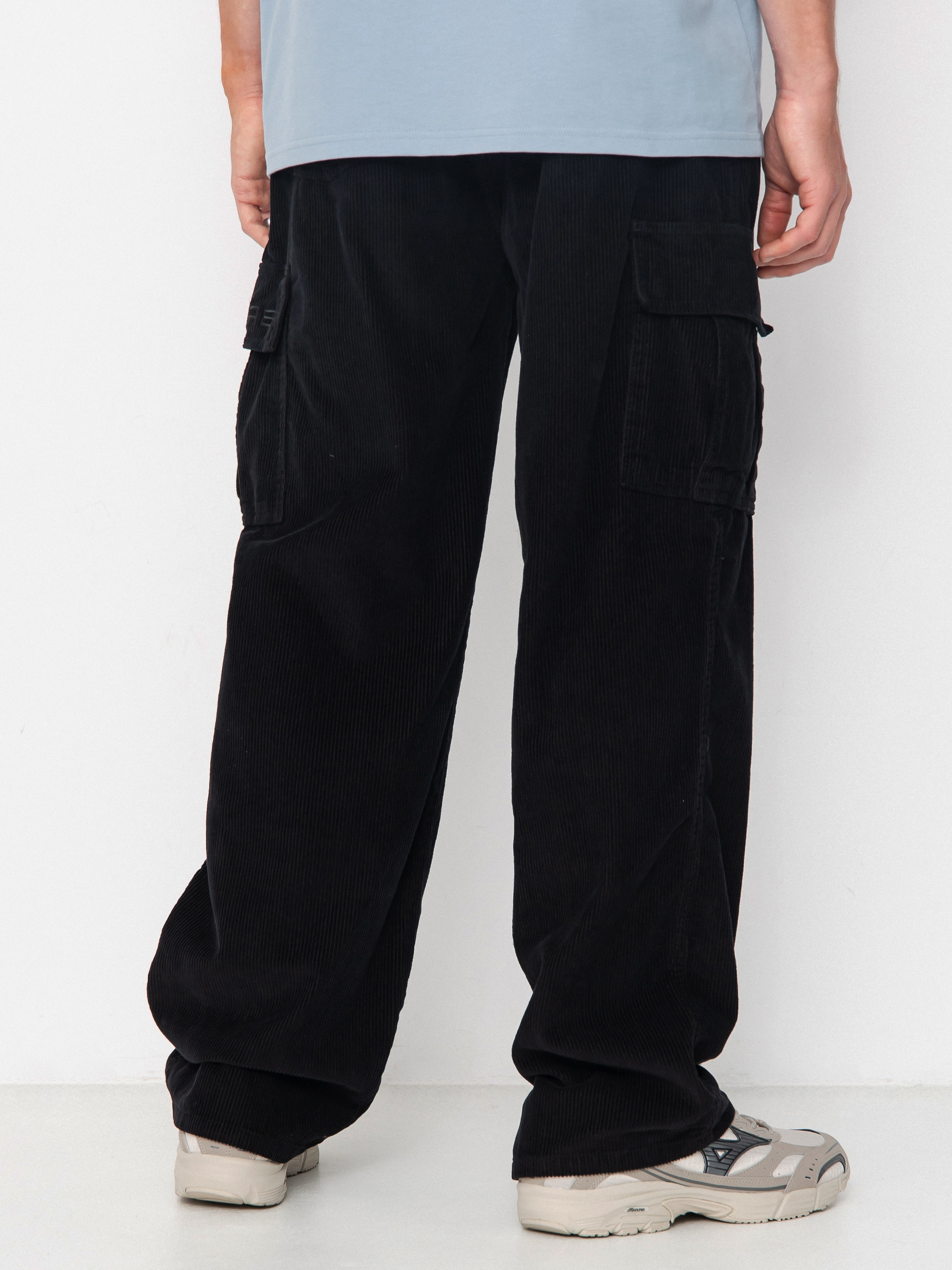 Kalhoty Spitfire Classic 87 Corduroy Cargo (black)