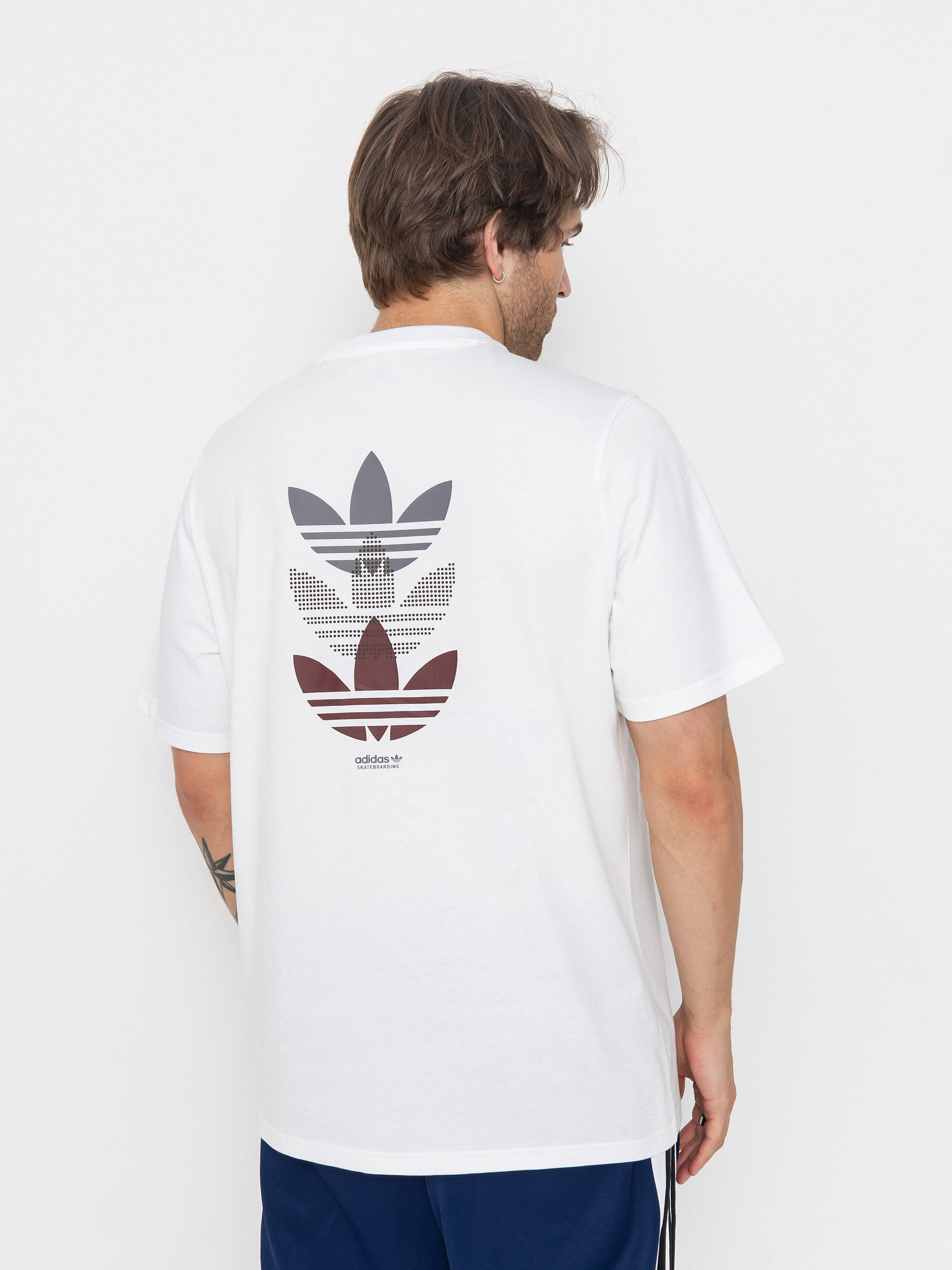 Tričko adidas Skate Tr Tre (white/shared)
