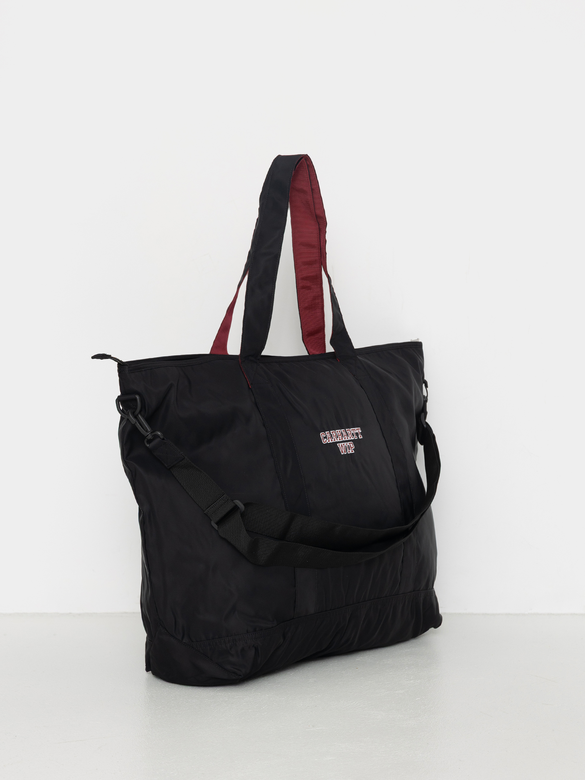 Kabelka Carhartt WIP Alumni Tote (black/scarlet)