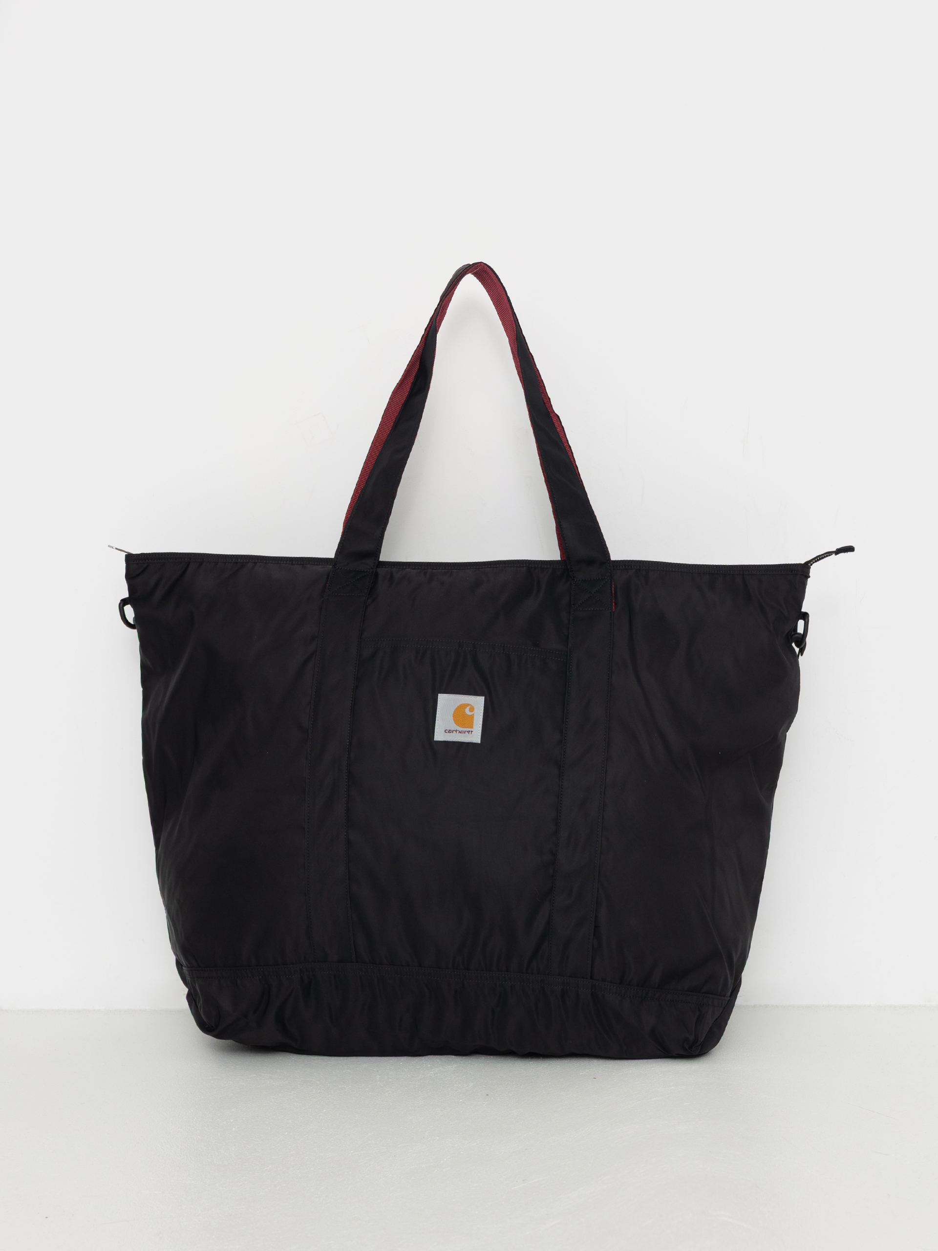 Kabelka Carhartt WIP Alumni Tote (black/scarlet)