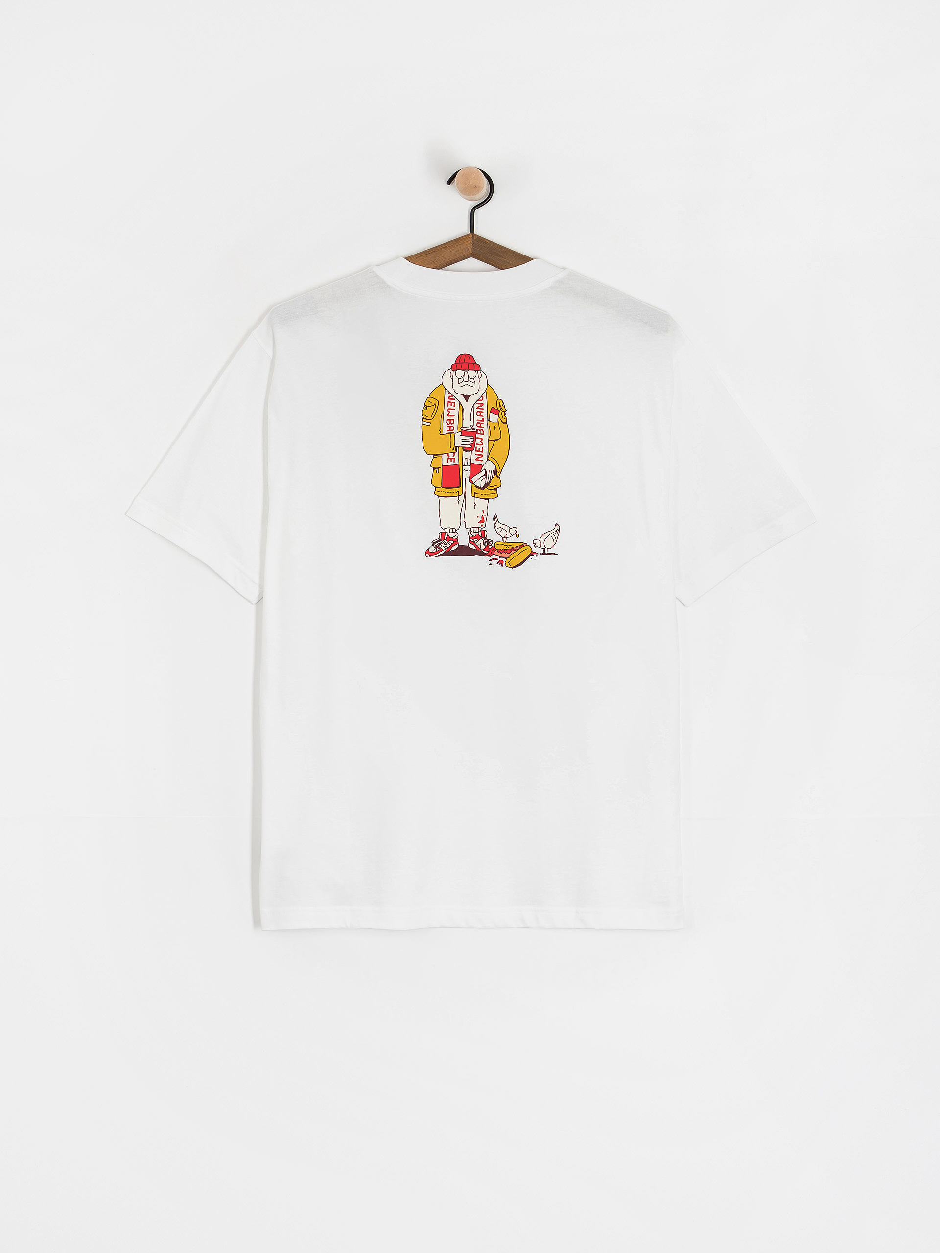 Tričko New Balance Spectator (white)