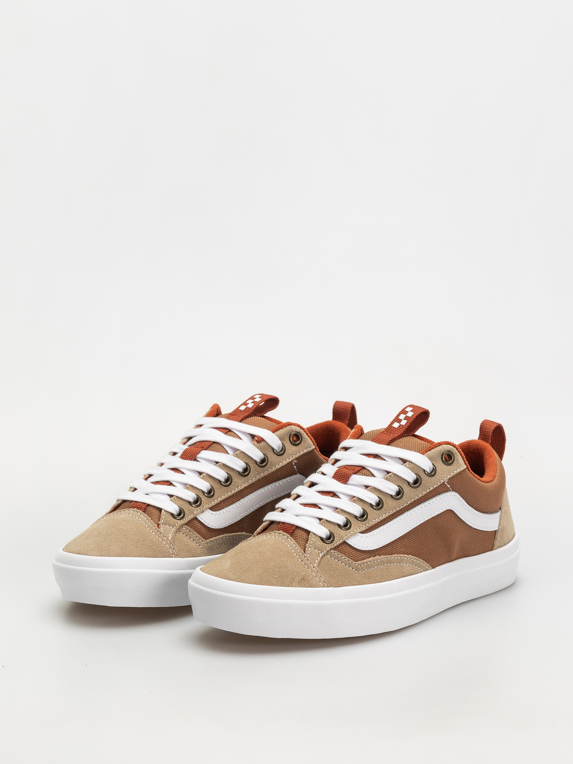 Boty Vans Skate Old Skool 36 + (khaki/burnt orange)