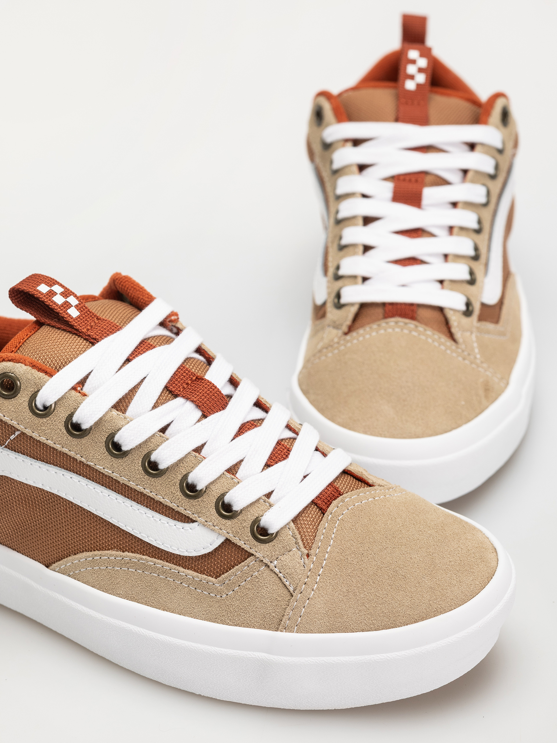 Boty Vans Skate Old Skool 36 + (khaki/burnt orange)