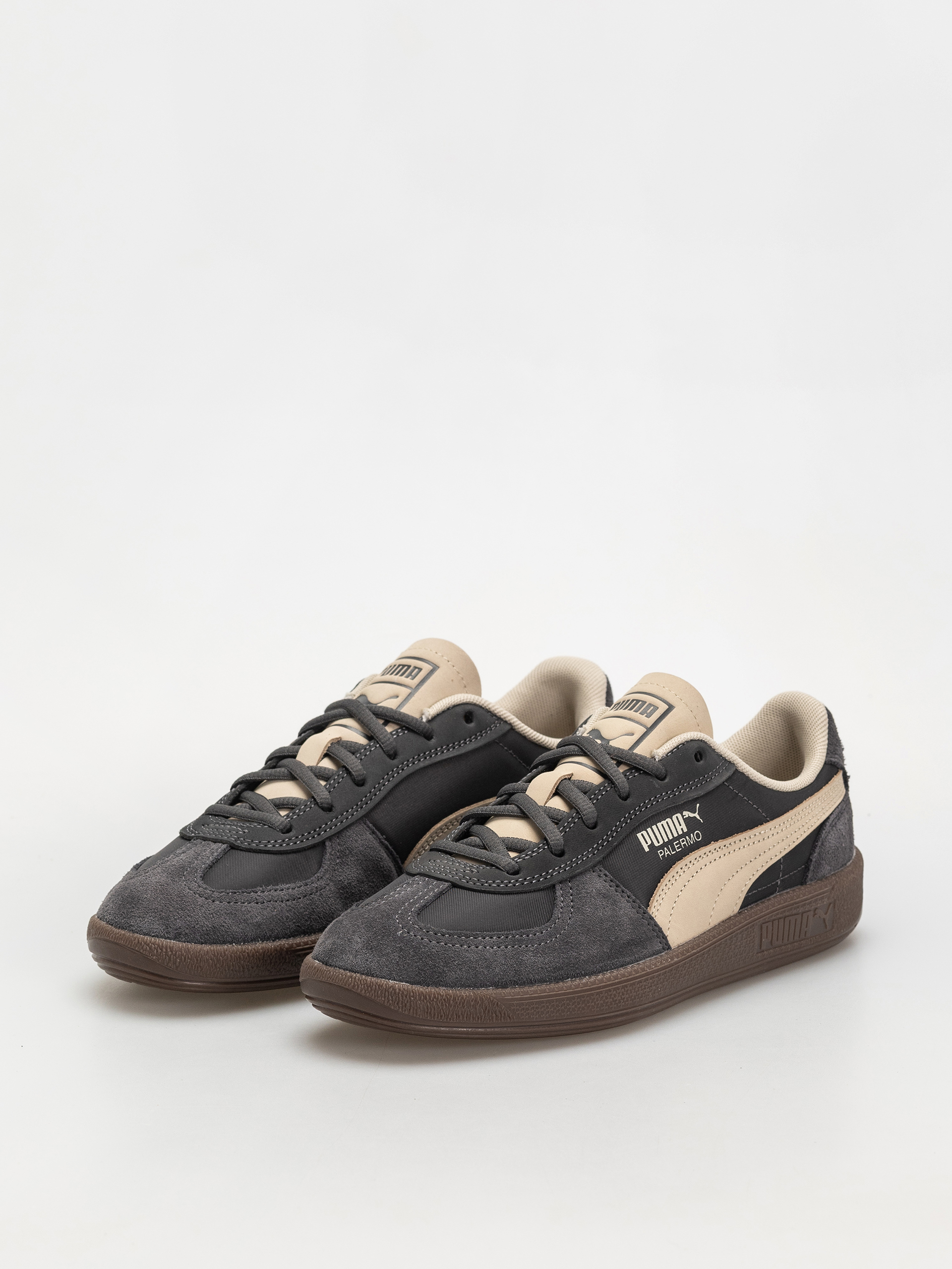 Boty Puma Palermo Pop (dusky gray/desert dust)