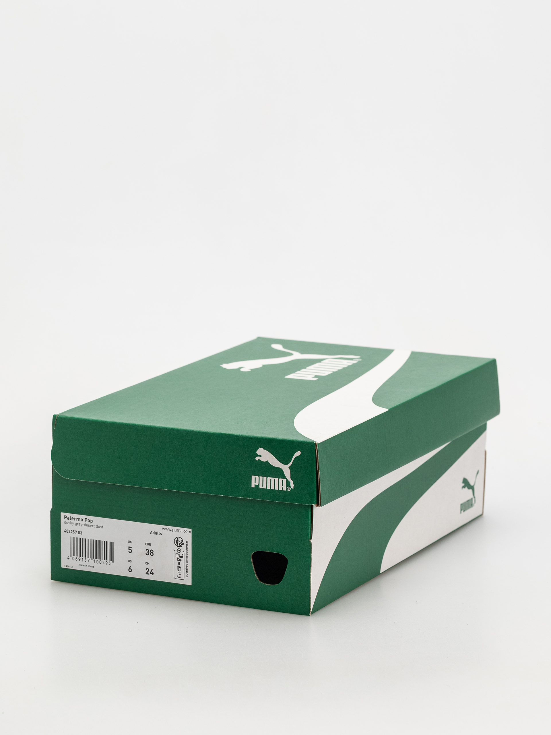 Boty Puma Palermo Pop (dusky gray/desert dust)