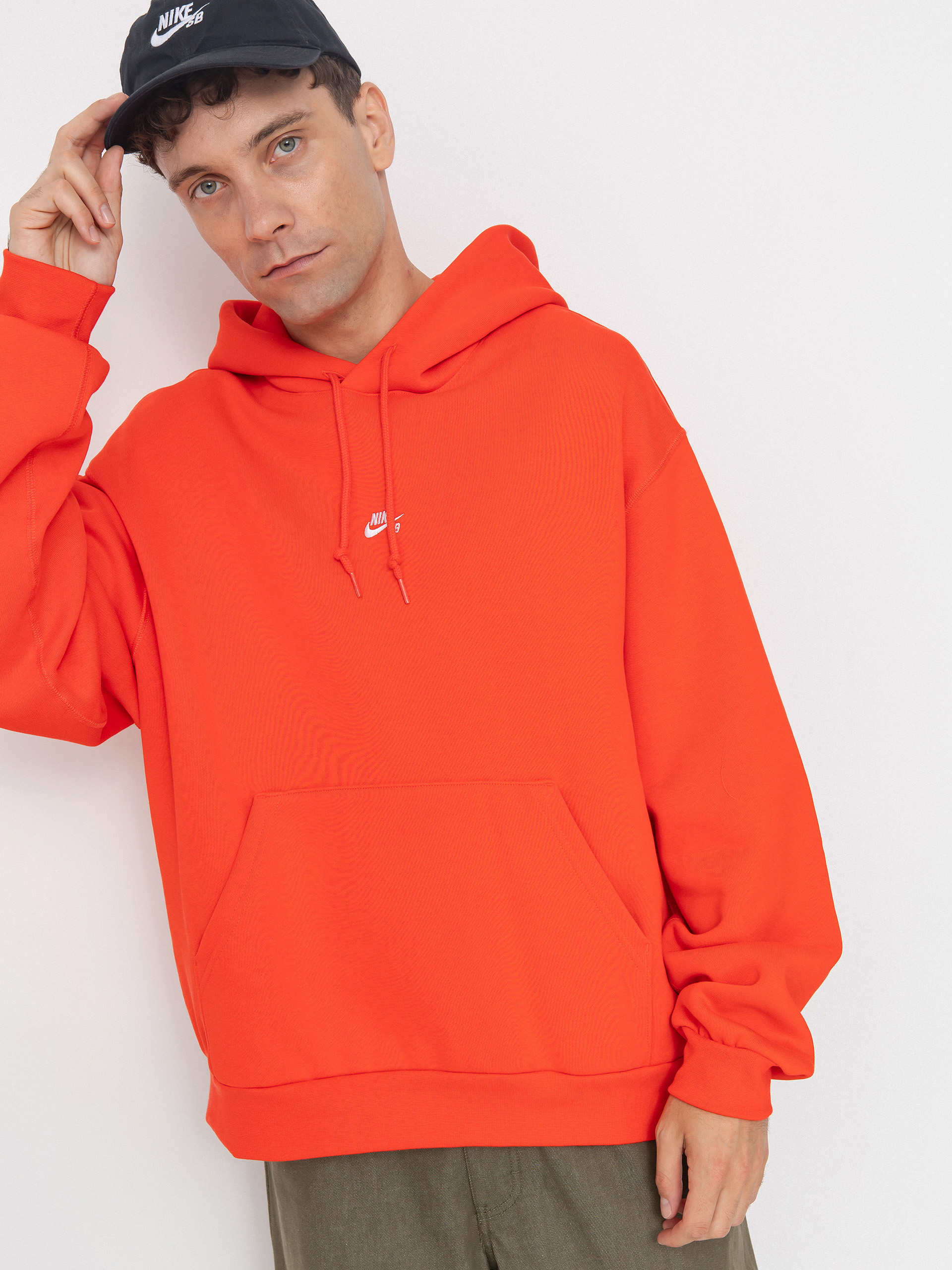 Mikina s kapucí Nike SB Bb Ssnl Gfx HD (lt crimson/white)