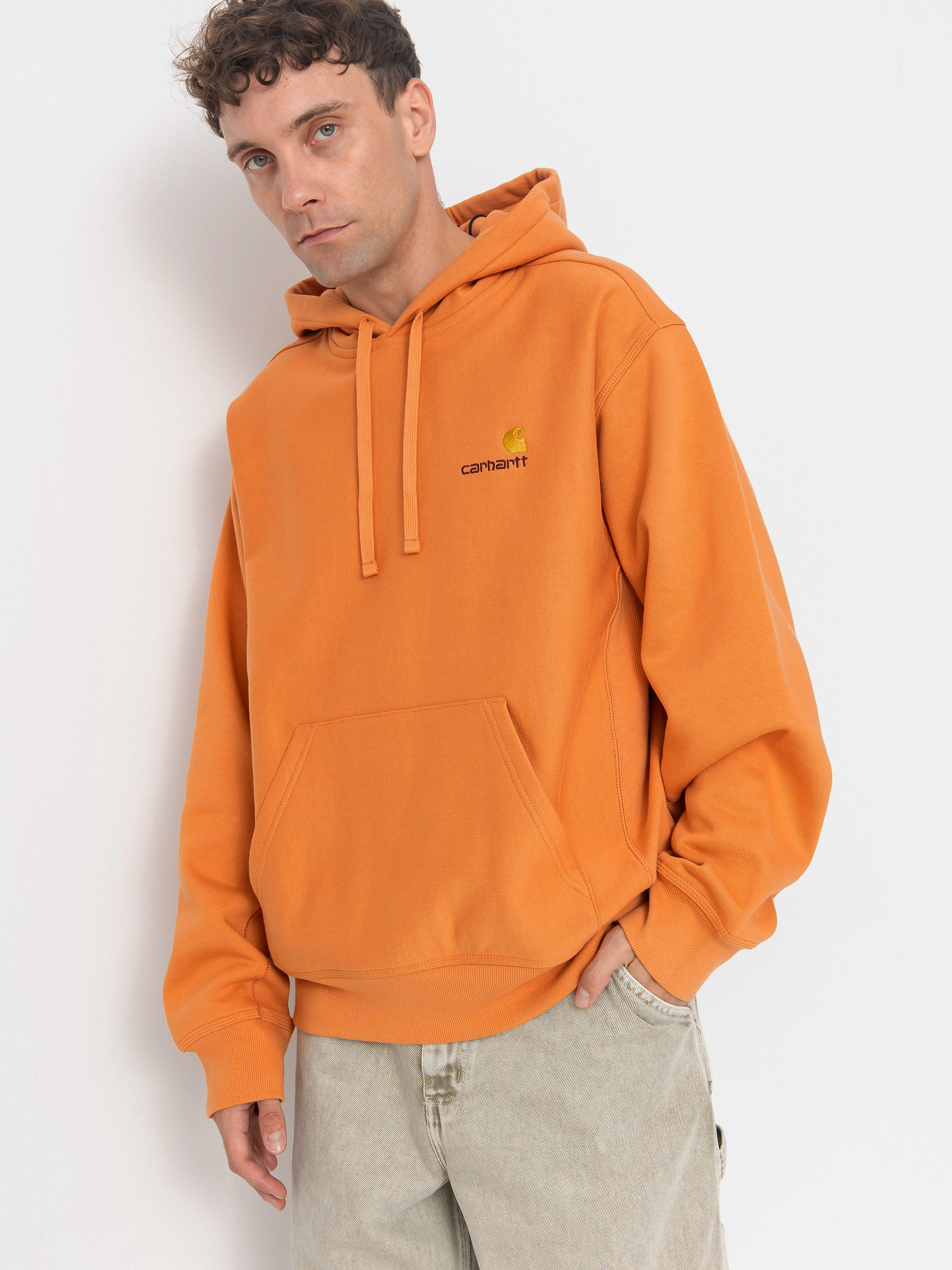 Mikina s kapucí Carhartt WIP American Script HD