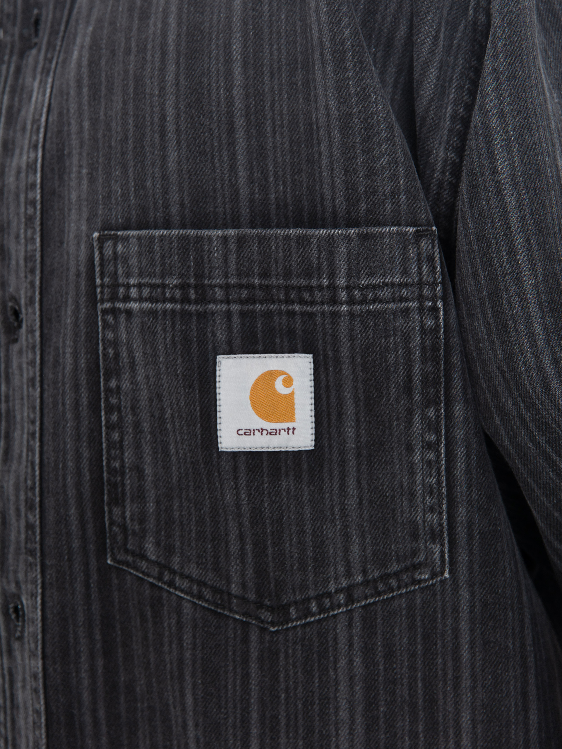 Bunda Carhartt WIP Rylan (rylan stripe/black/stone washed)