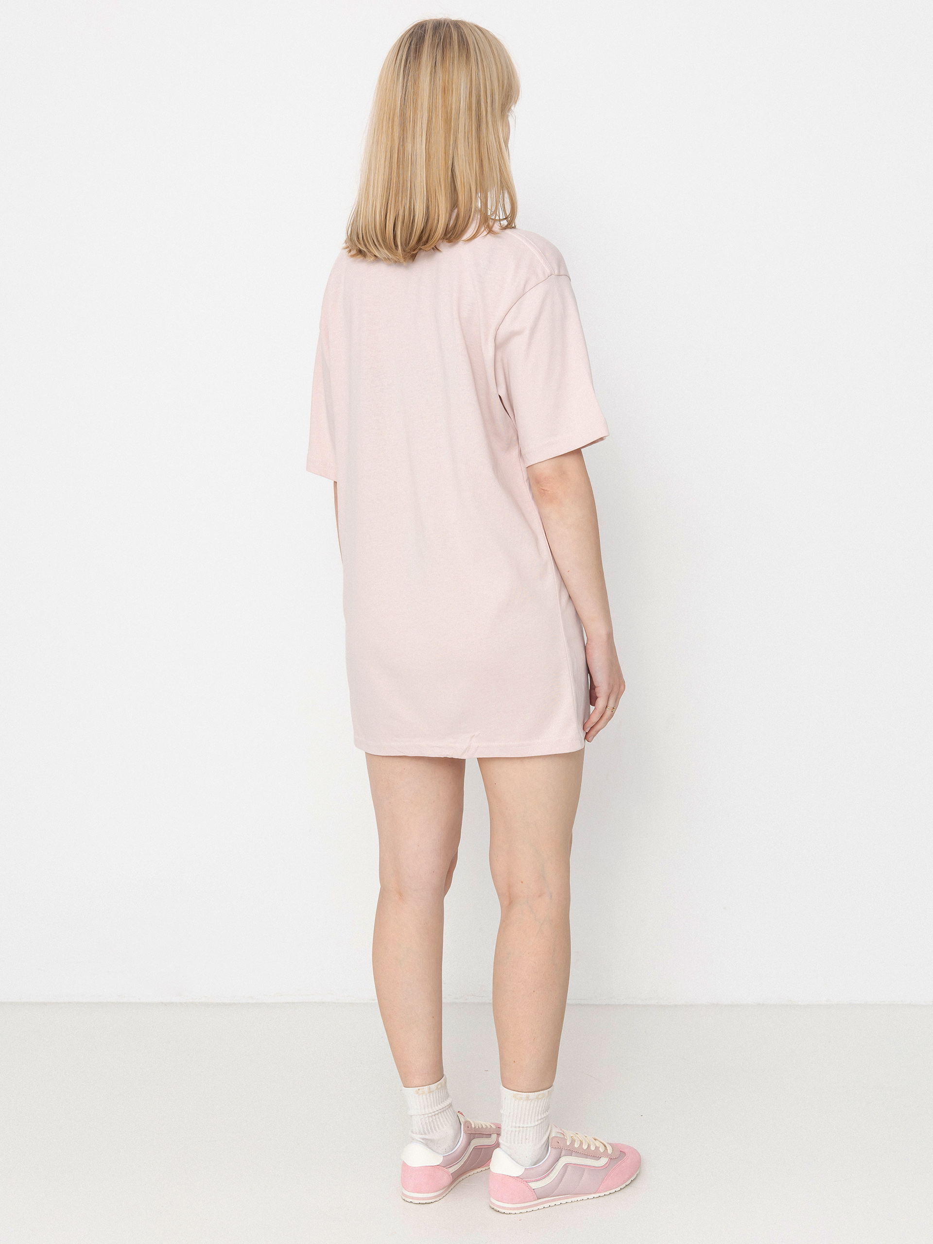 Tričko Vans Left Chest Logo Em Wmn (sepia rose)